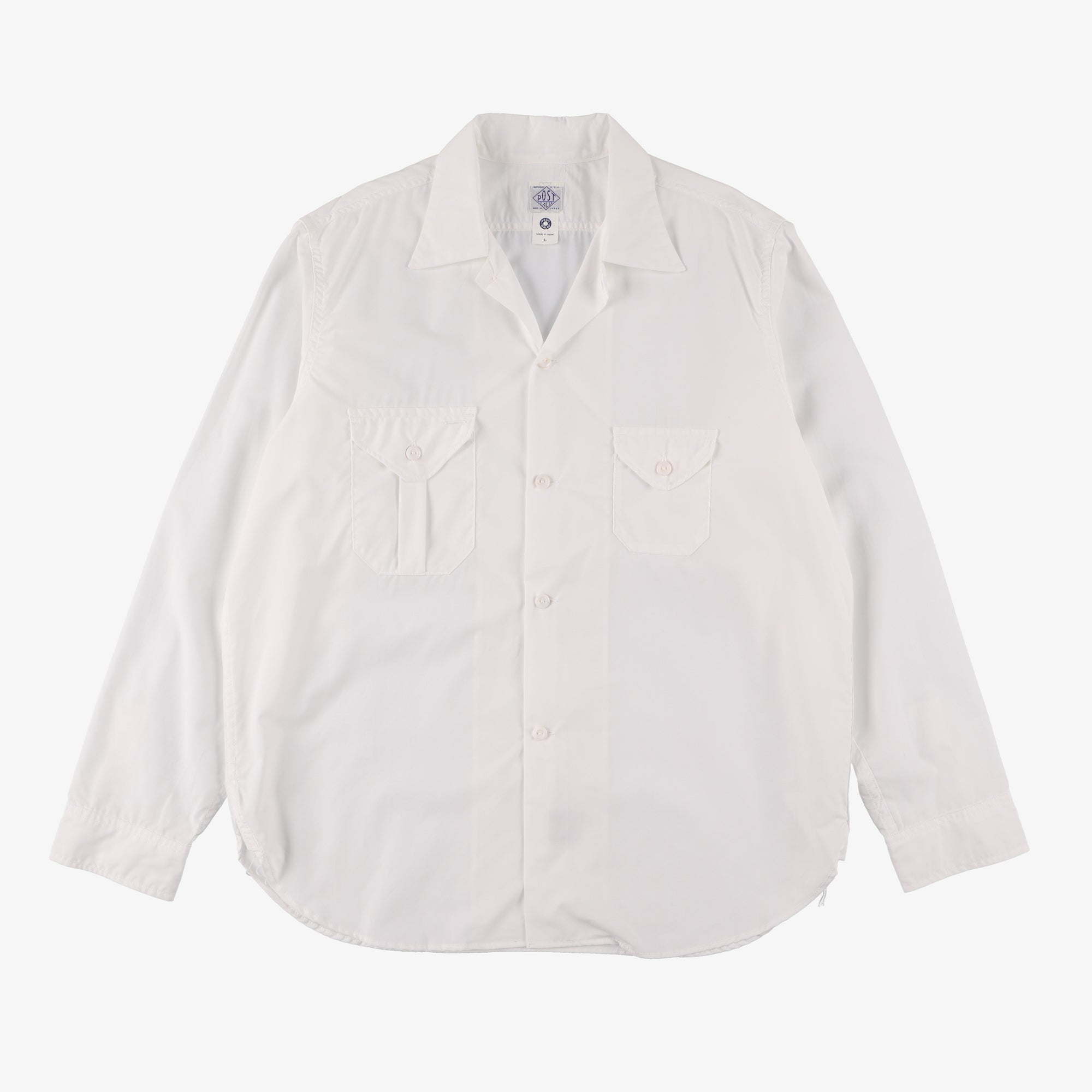 #2214R E-Z cruz Shirt R CT1 : cotton typewriter white