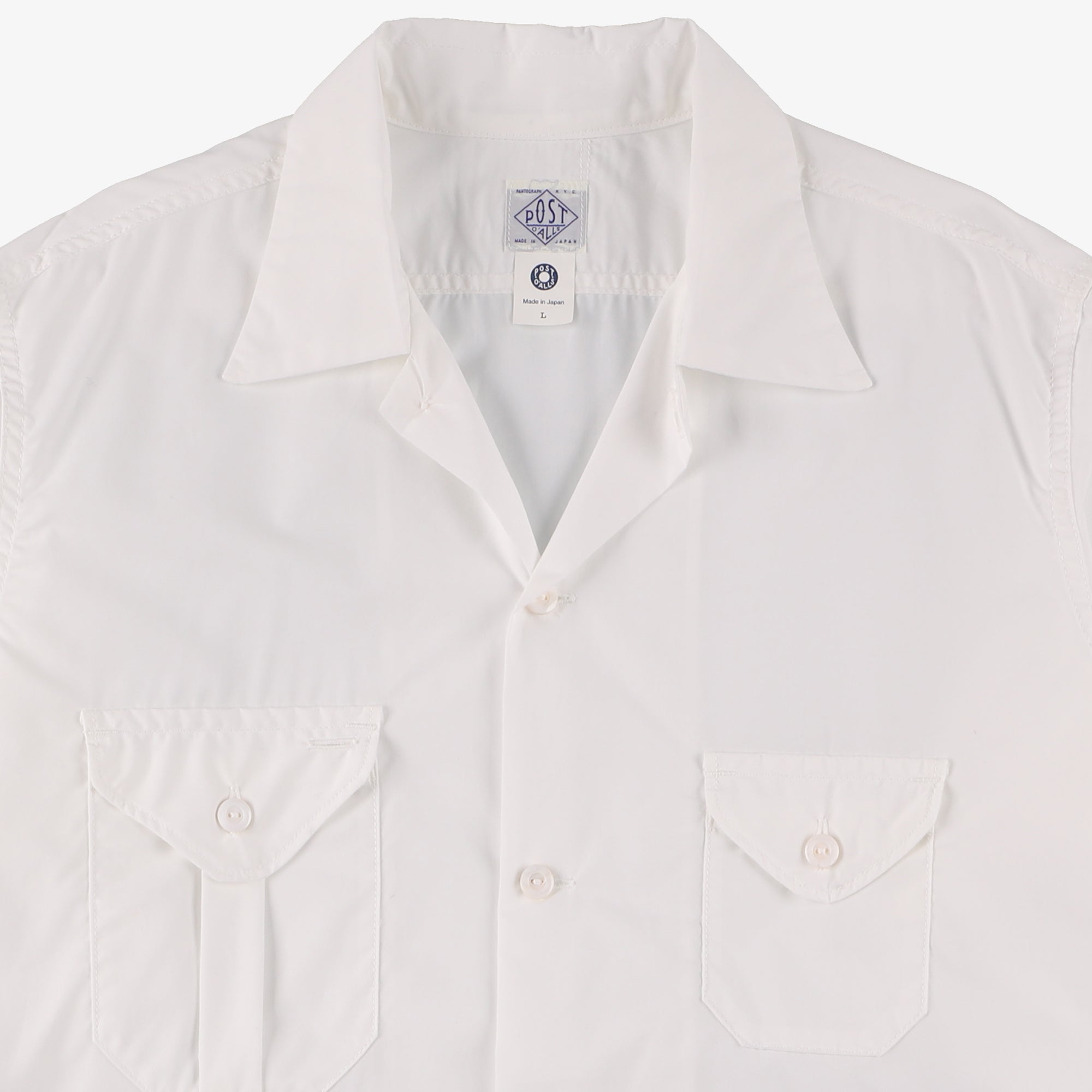 #2214R E-Z cruz Shirt R CT1 : cotton typewriter white