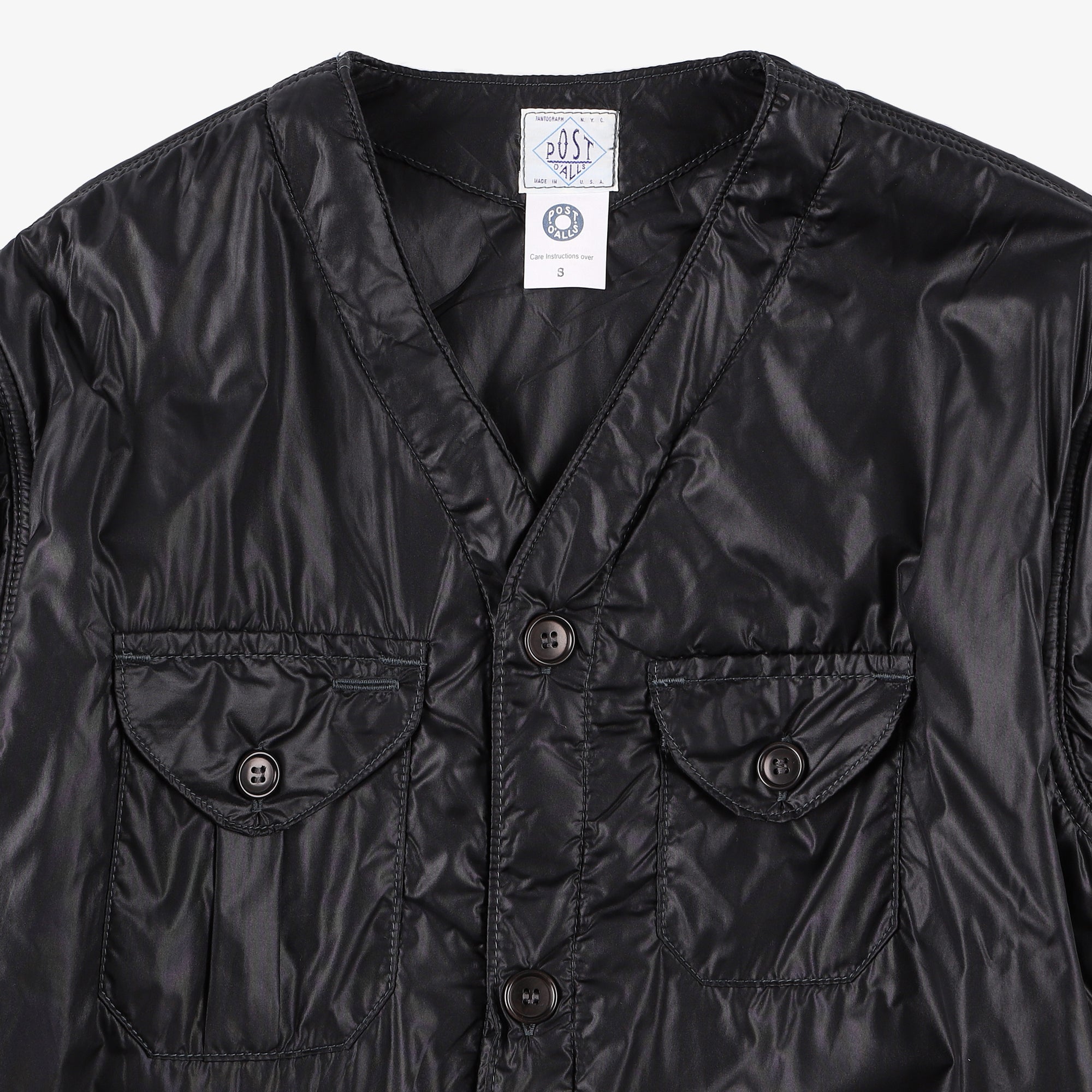 #2219-NTP1 C POST DV2 : nylon taffeta black
