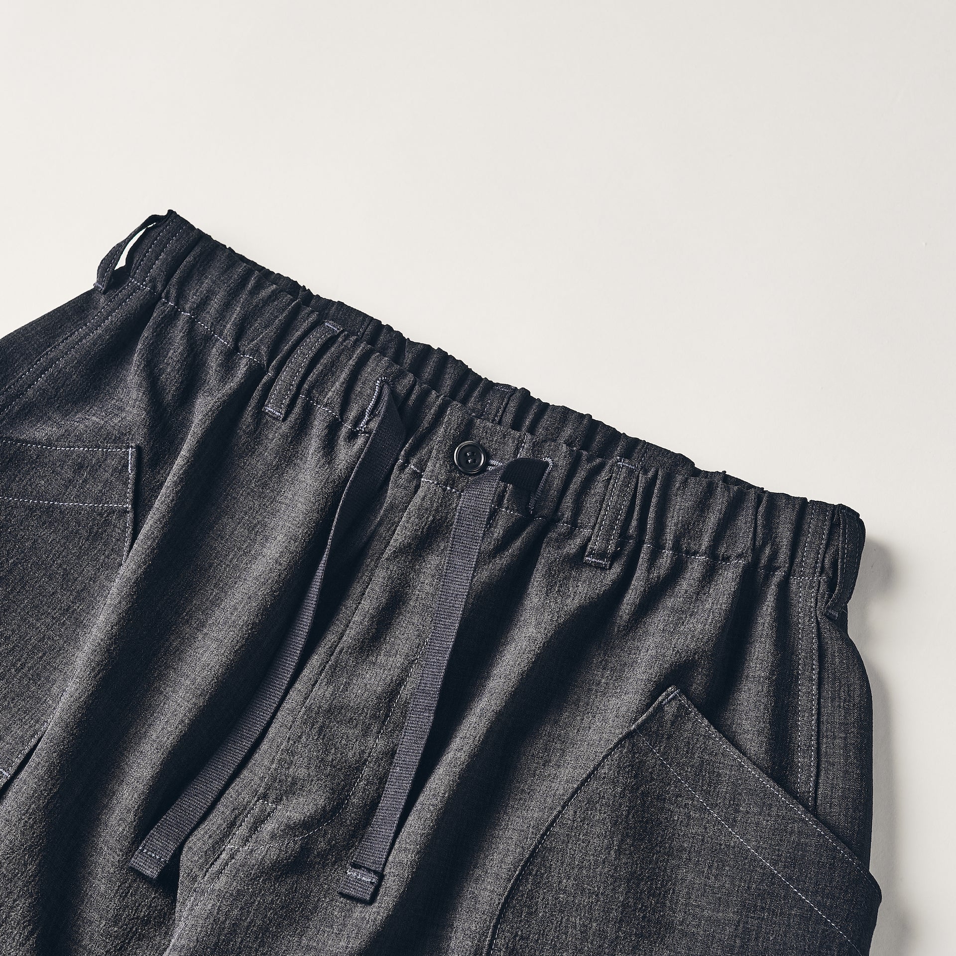 #2323E-PHD E-Z DEE`s Shorts : poly heather dark charcoal