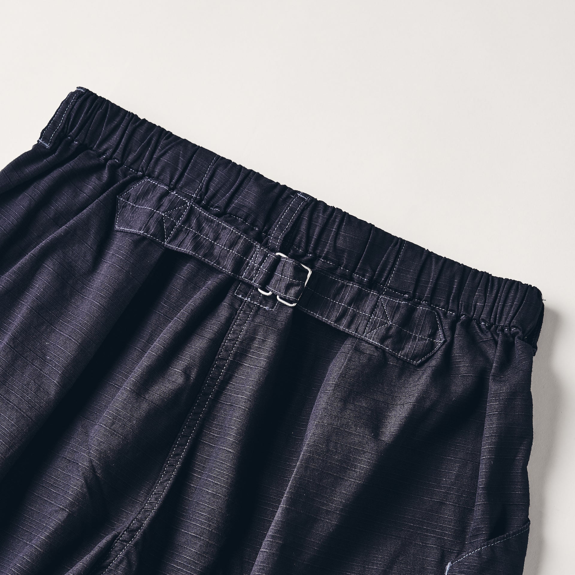 #2323E-RNV E-Z DEE`s Shorts : ribby twill navy