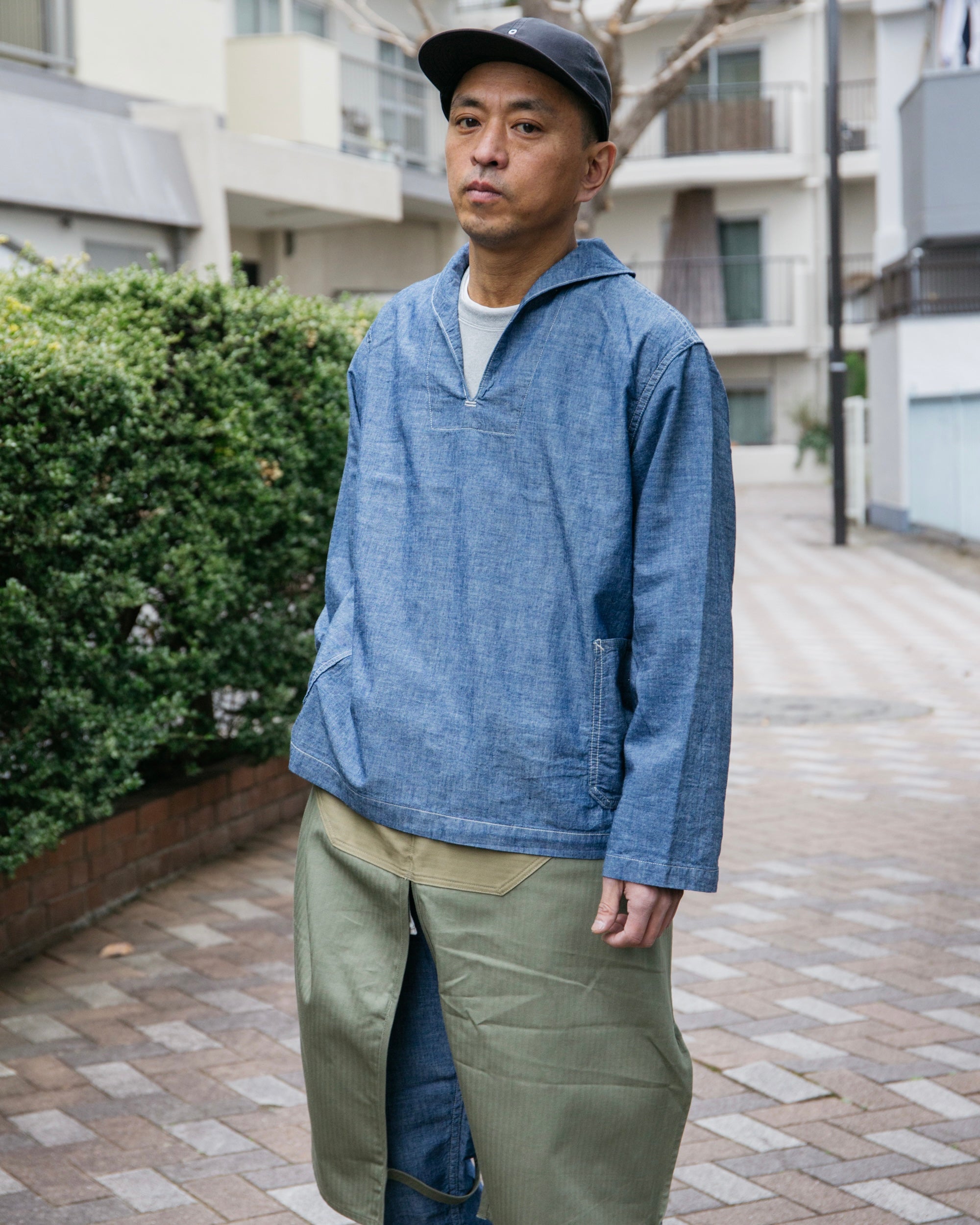 #3212 NAVY-BLU Jumper 11 : chambray indigo