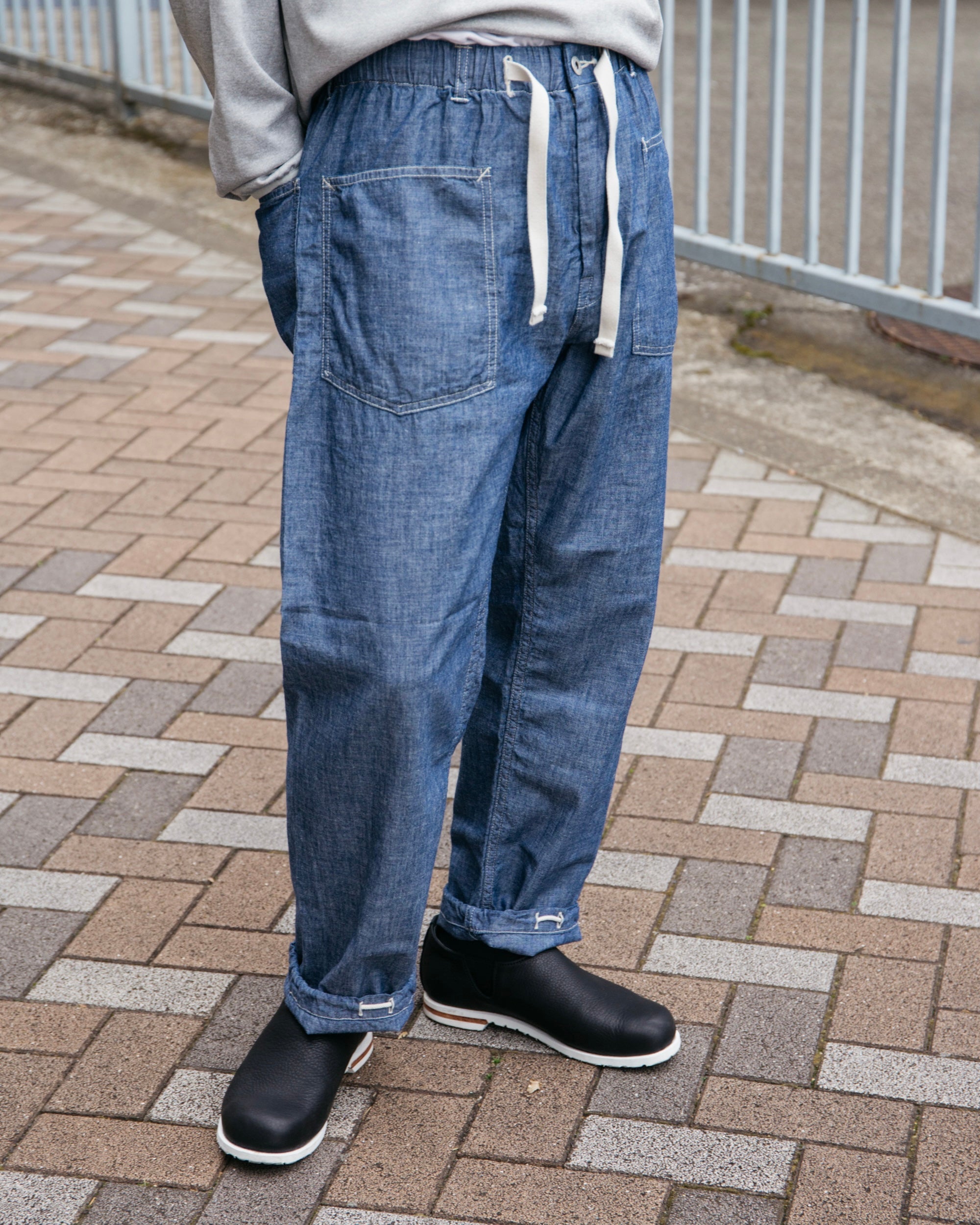 #3307 EZ ARMY-NAVY Pants 11 : chambray indigo