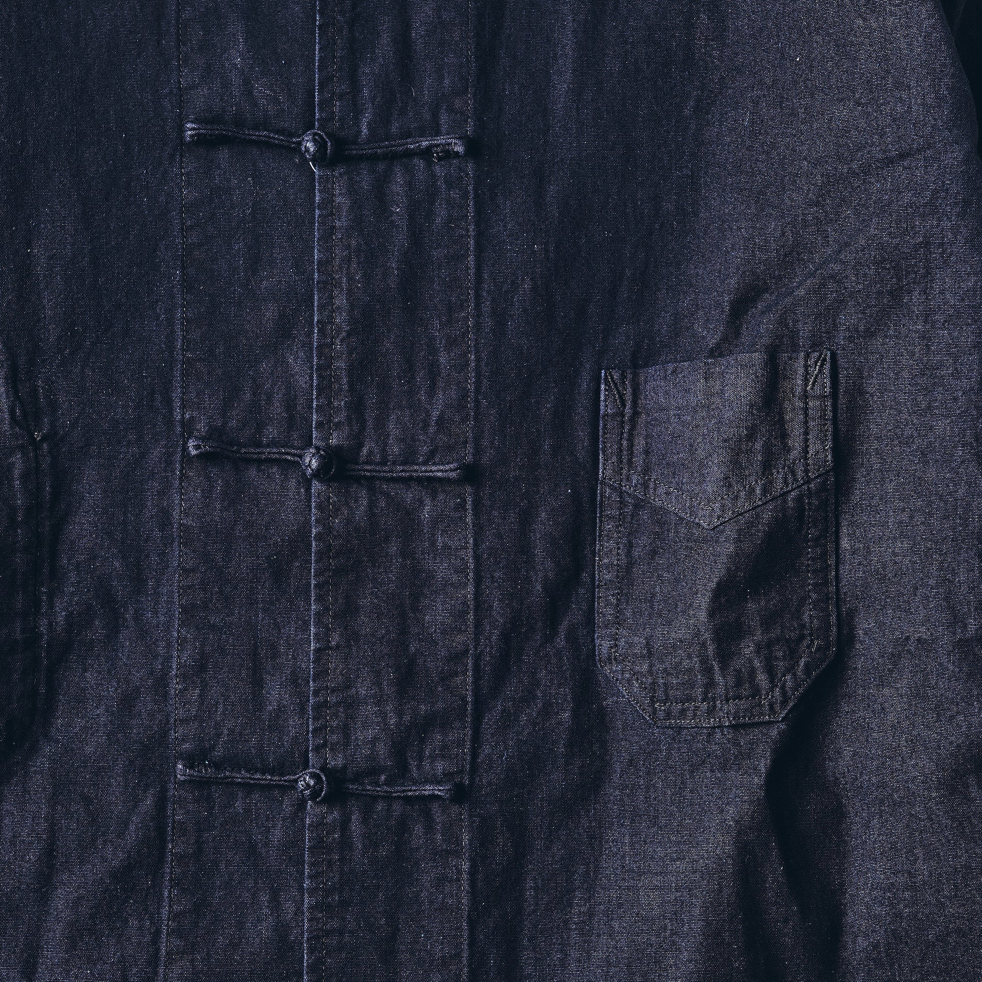 #3107-VSI POST Chinois : vintage sheeting indigo
