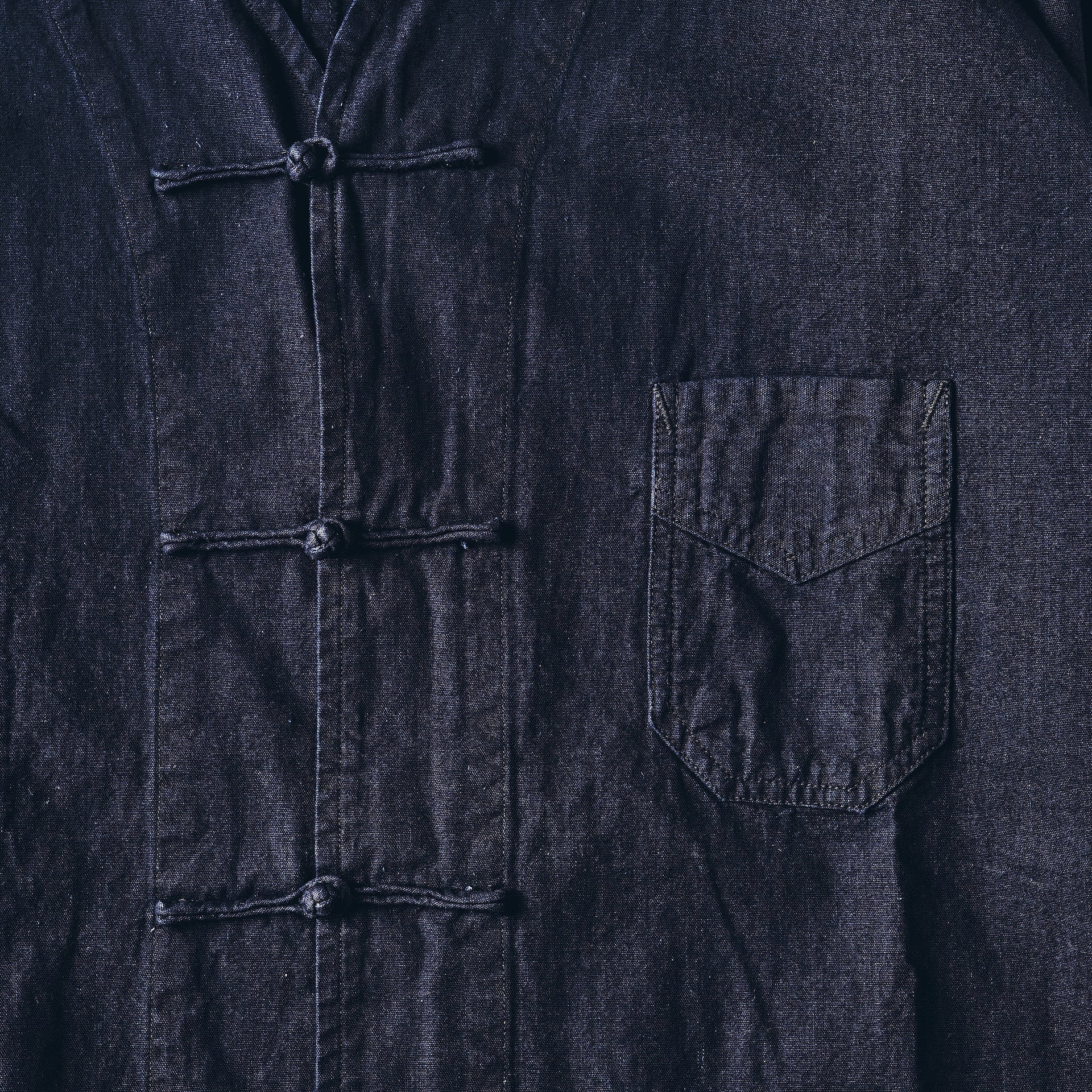 #3109-VSI POST Chinois DV : vintage sheeting indigo