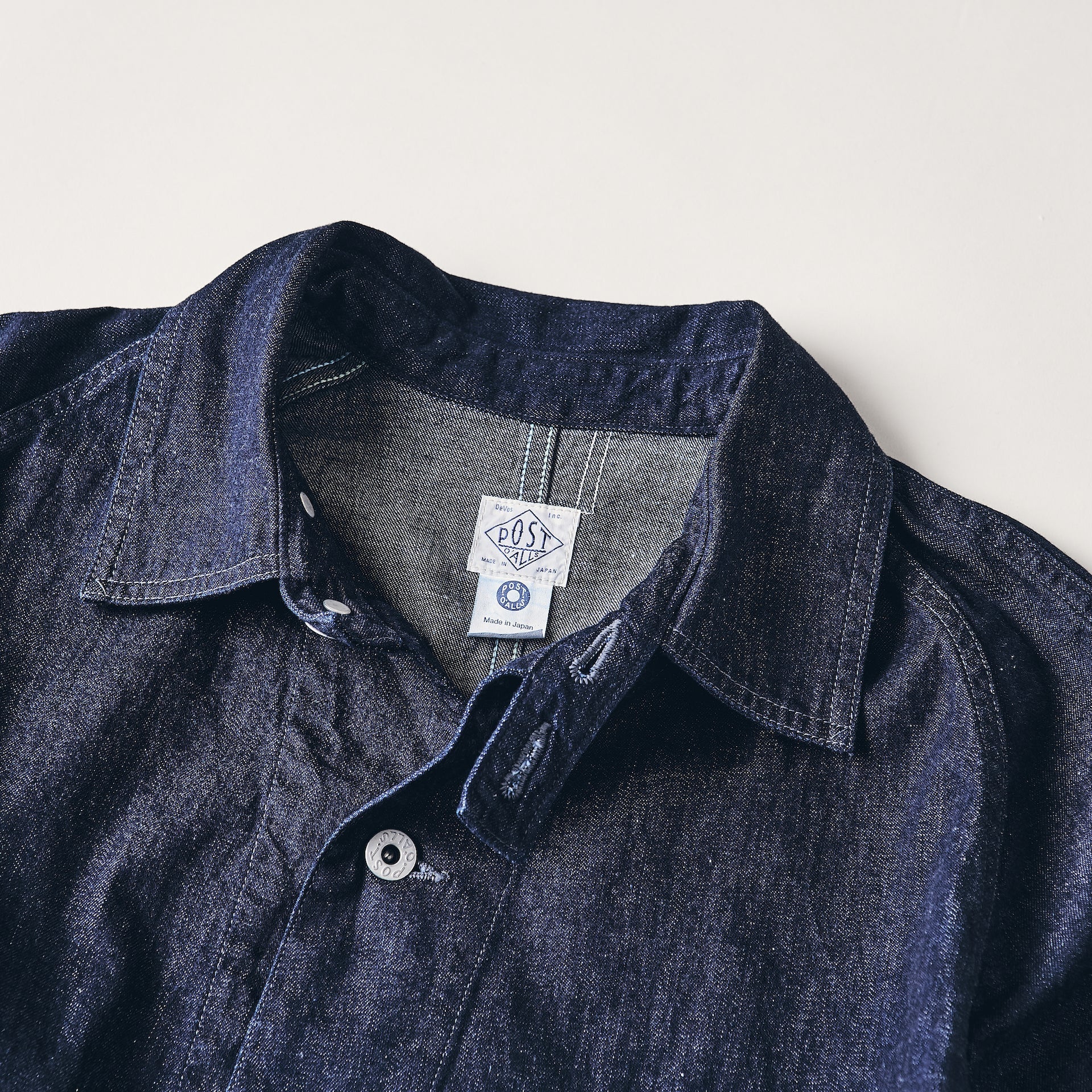 #3113-8D POST 43 : 8 oz. vintage denim indigo