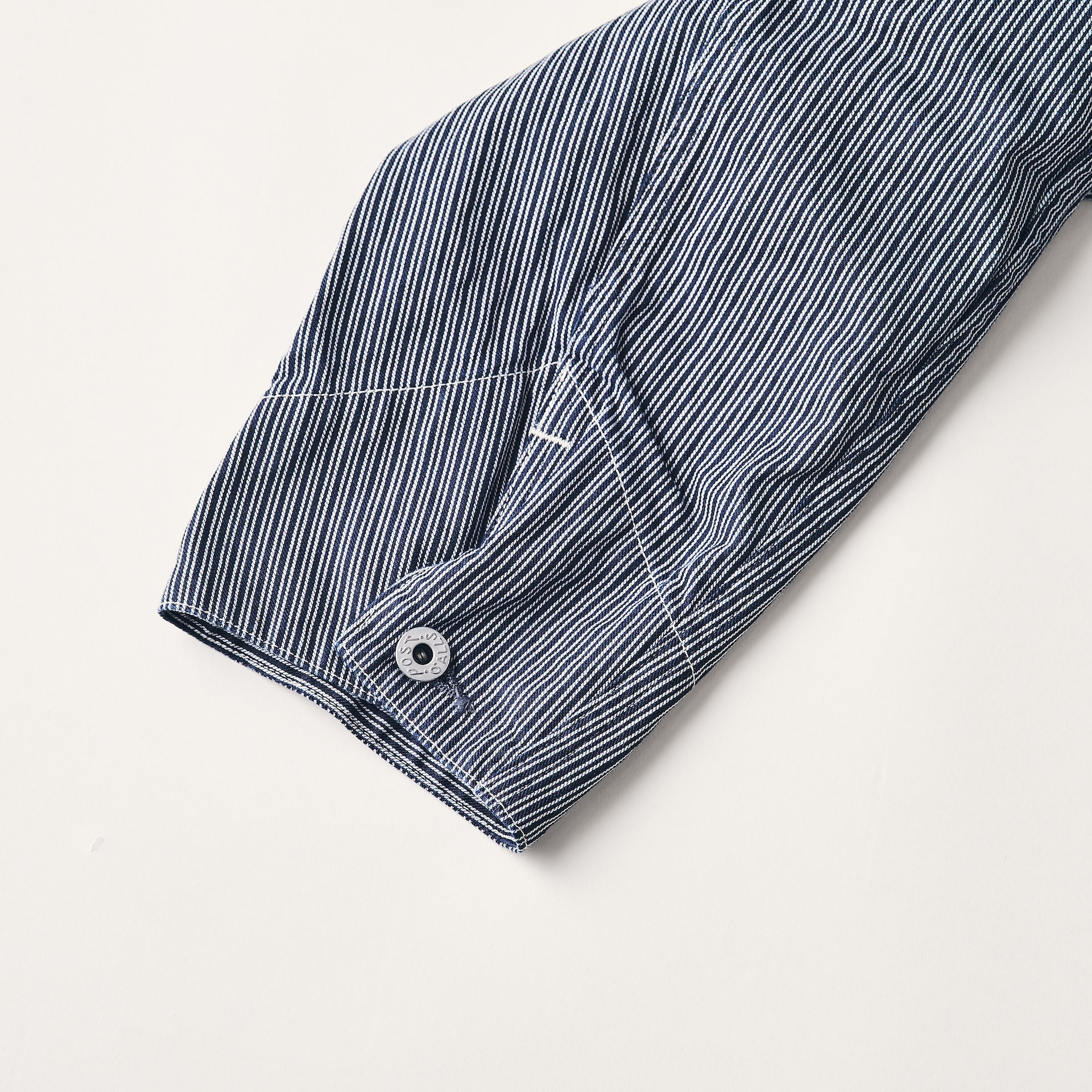 #3113-RL POST 43 : reverse liberty stripe indigo