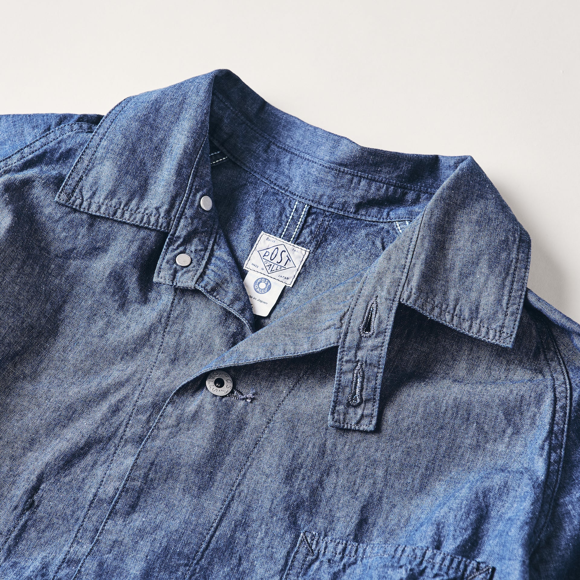 #3113-VSC POST 43 : vintage sheeting chambray