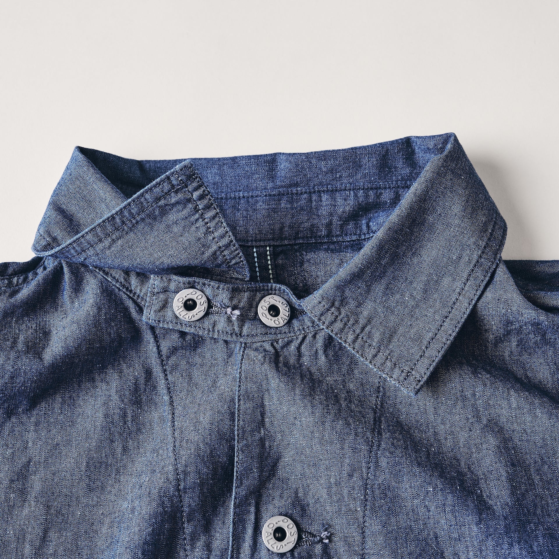#3113-VSC POST 43 : vintage sheeting chambray