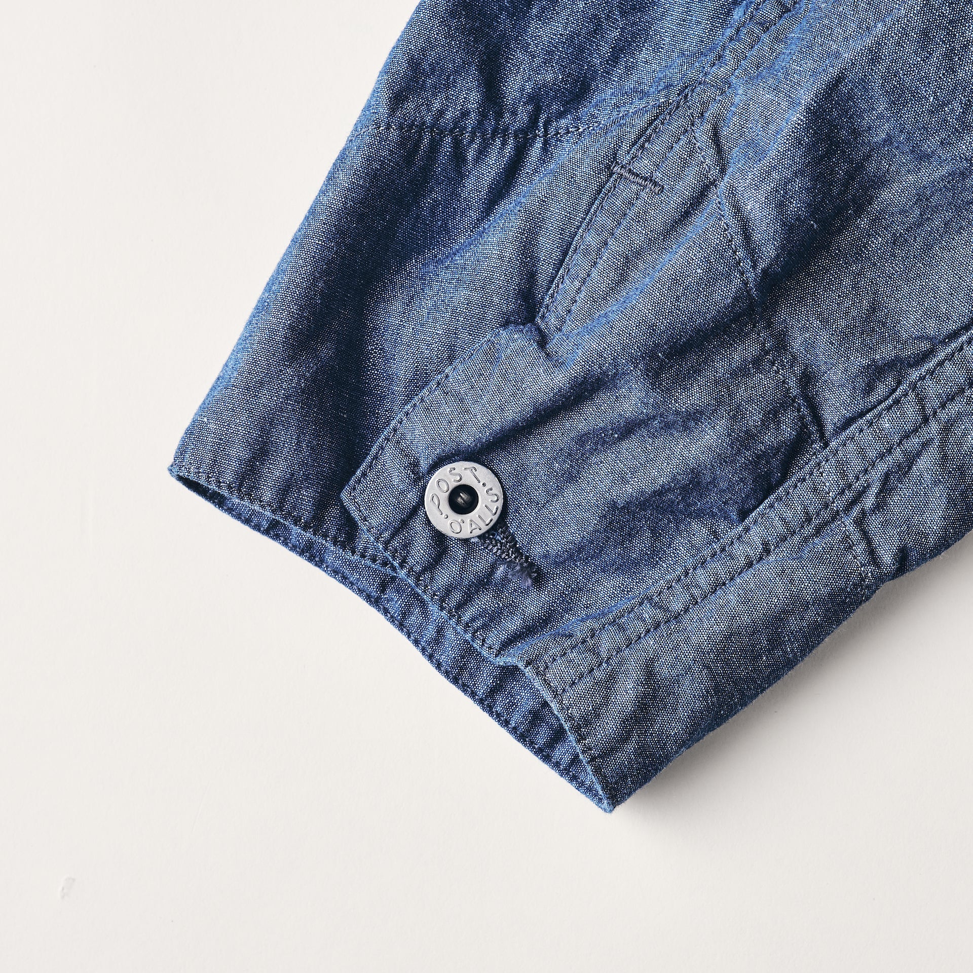 #3113-VSC POST 43 : vintage sheeting chambray