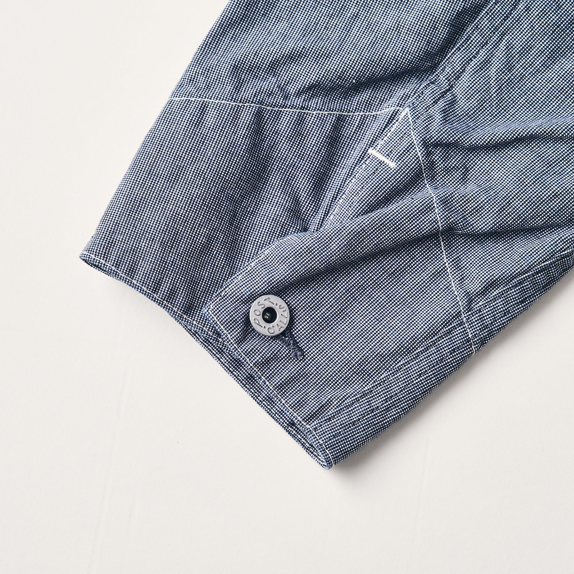 #3113DV-VP POST 43 DV : vintage pincheck indigo