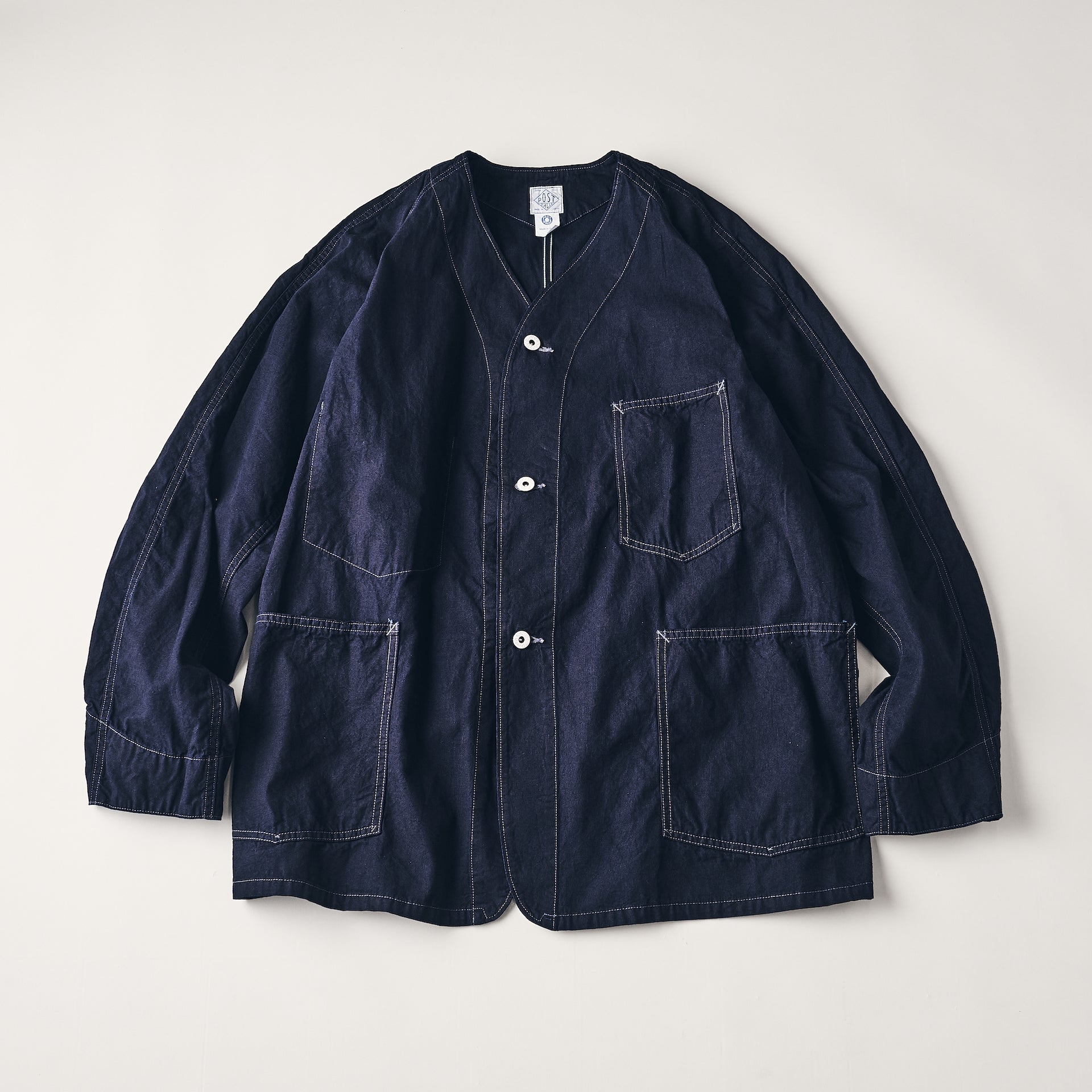 #3113DV-VSI POST 43 DV : vintage sheeting indigo