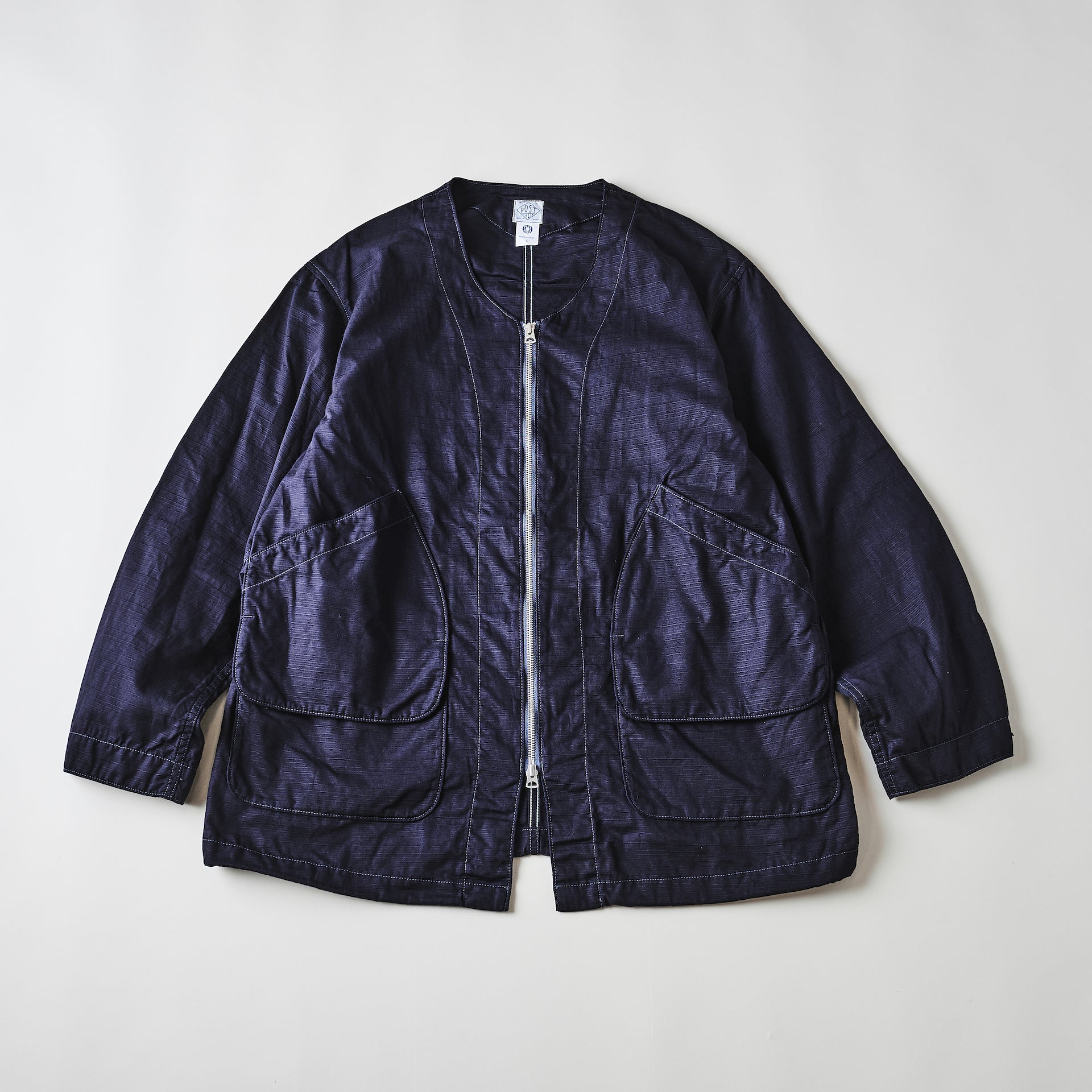 #3115-RNV DEE V : ribby twill navy