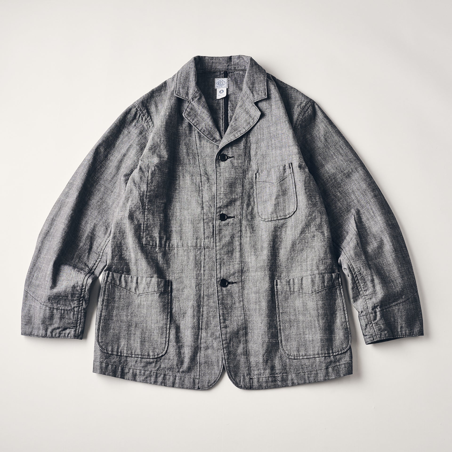 #3116-SD OK Rider 4 : slub dungaree gray