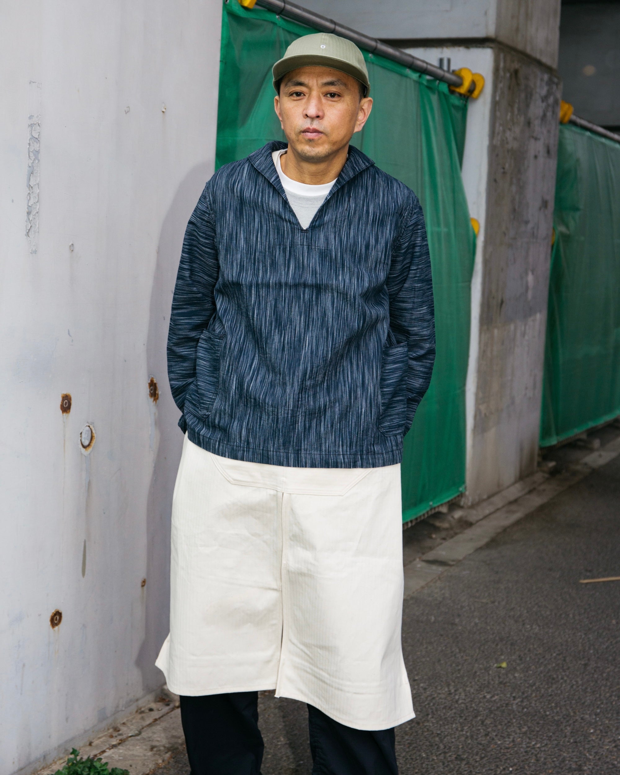 #3903 POST Ball Cap HBTS : cotton HBT sage green