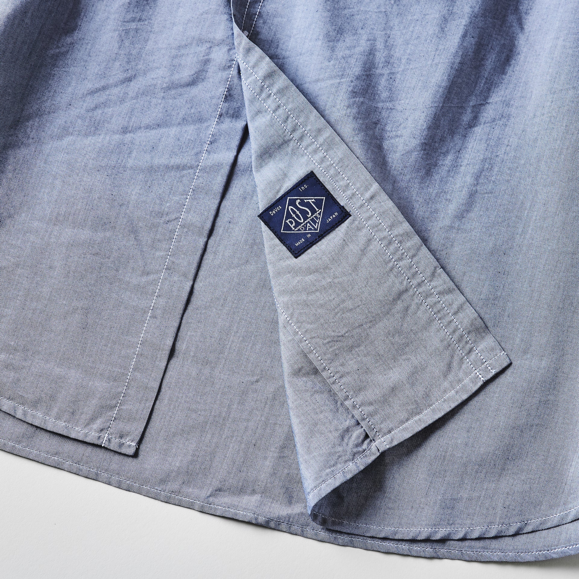 #3211S-FC NEUTRA 3 S/S : feather chambray indigo