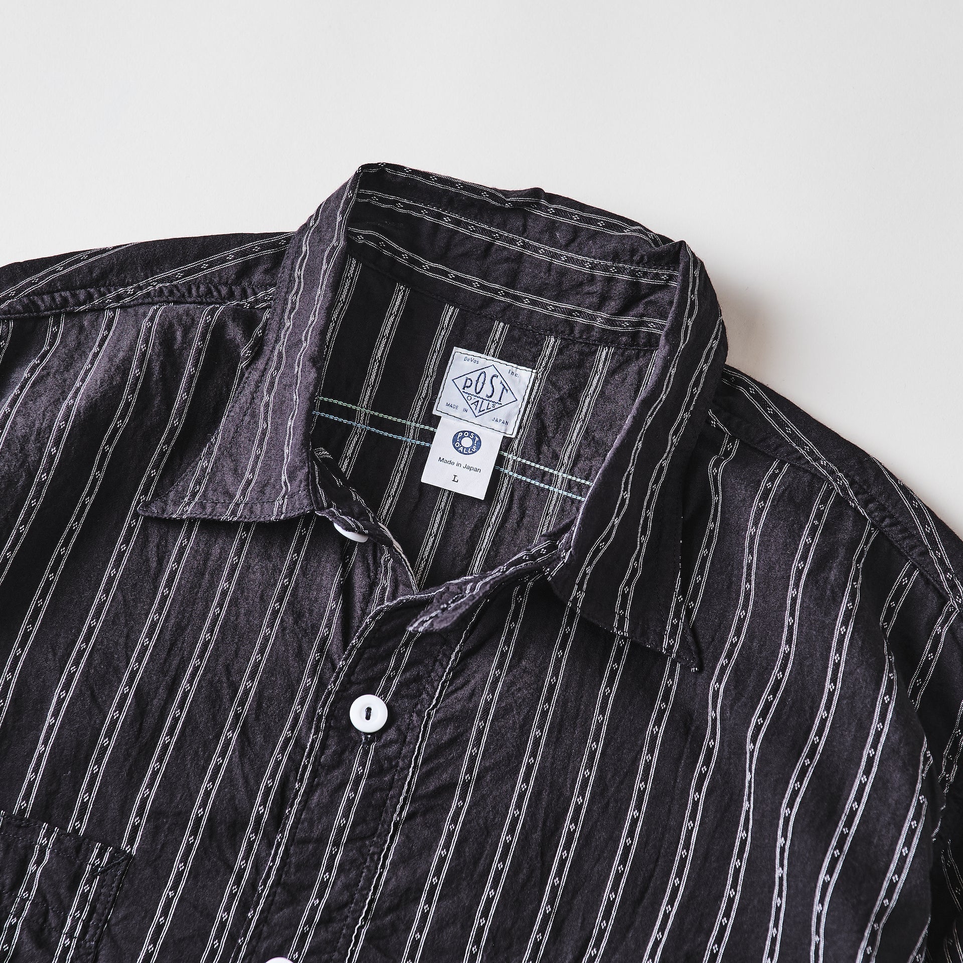 #3217-DSB St.Louis : dobby stripe black