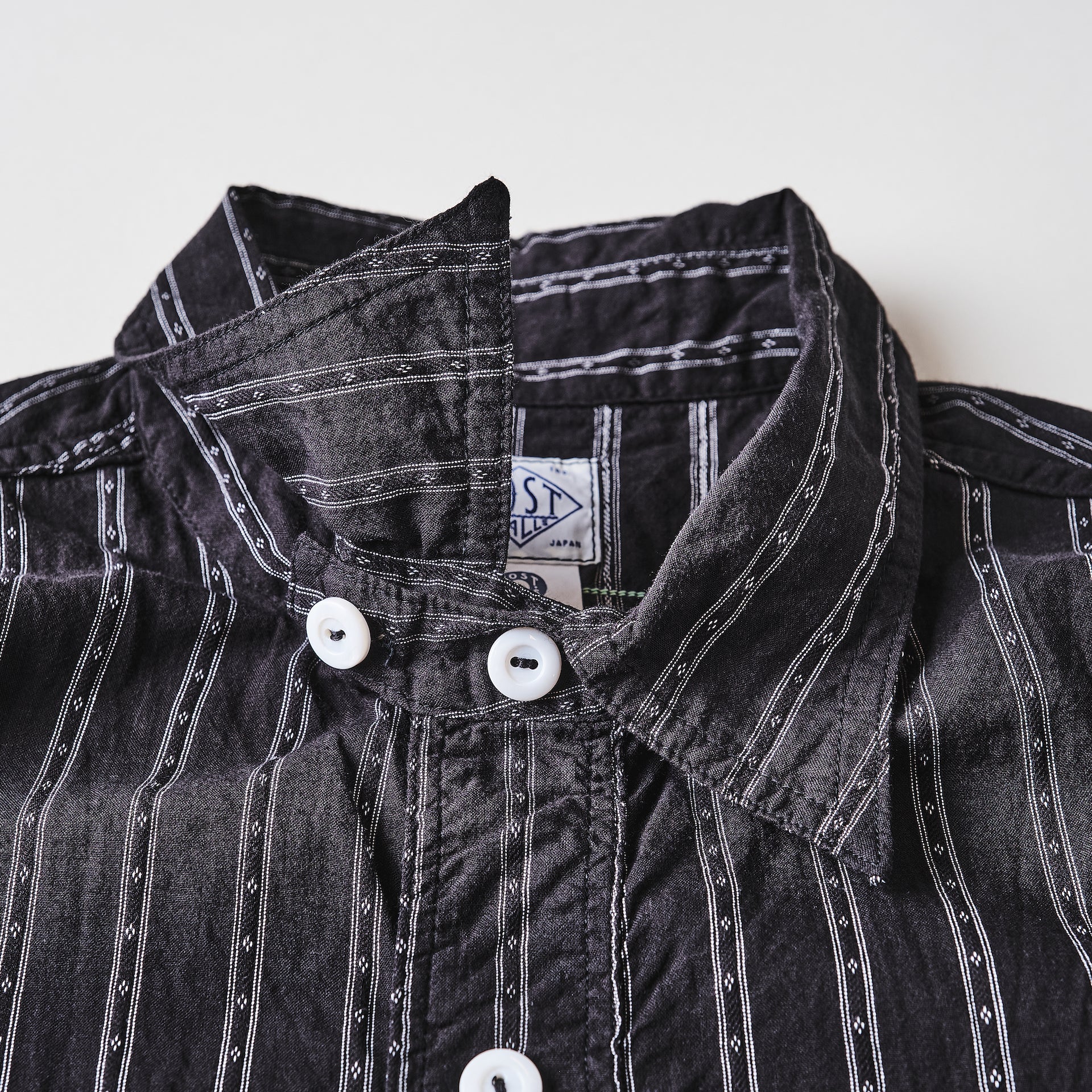 #3217-DSB St.Louis : dobby stripe black