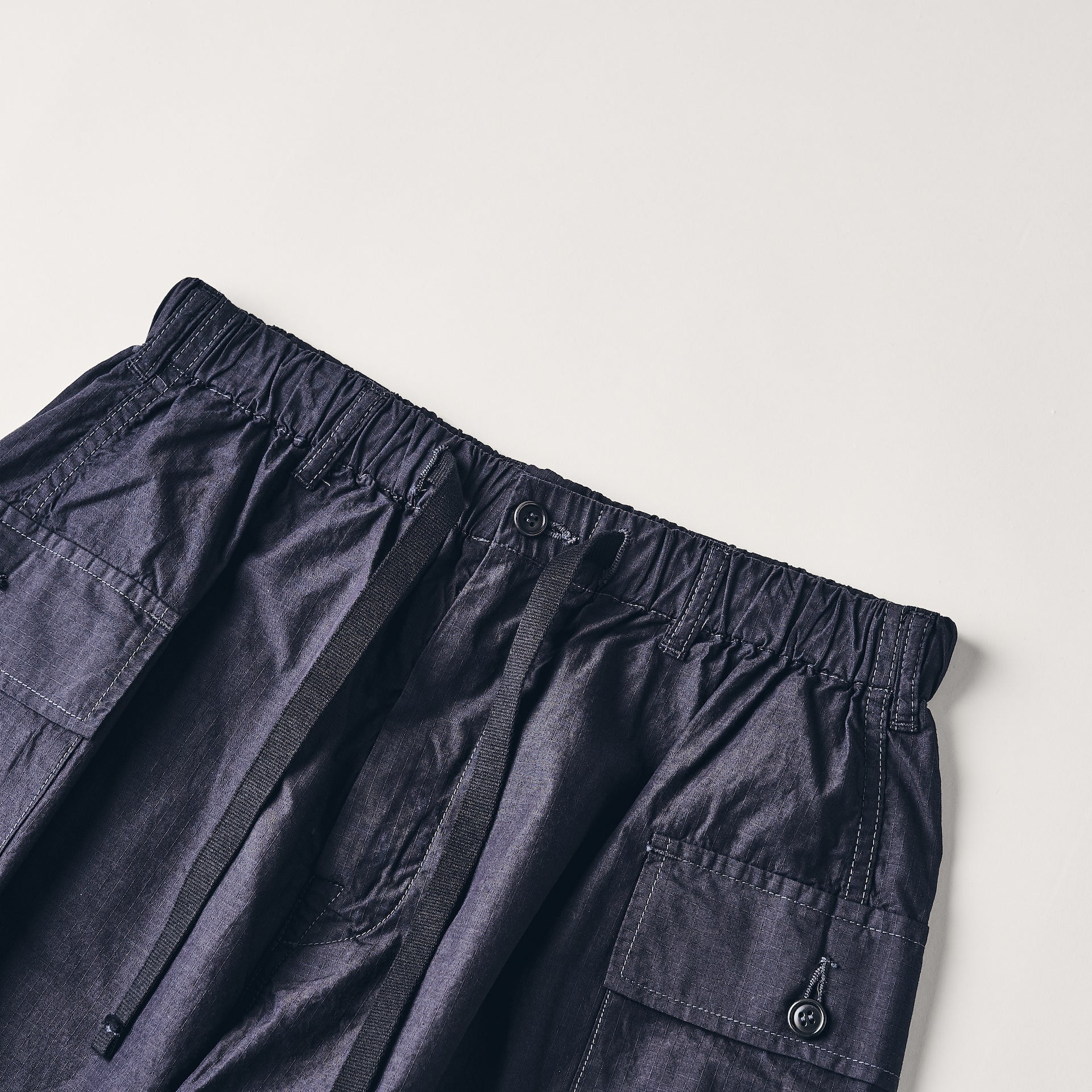 #3308S-CRC E-Z WALKABOUT Shorts : cotton ripstop charcoal