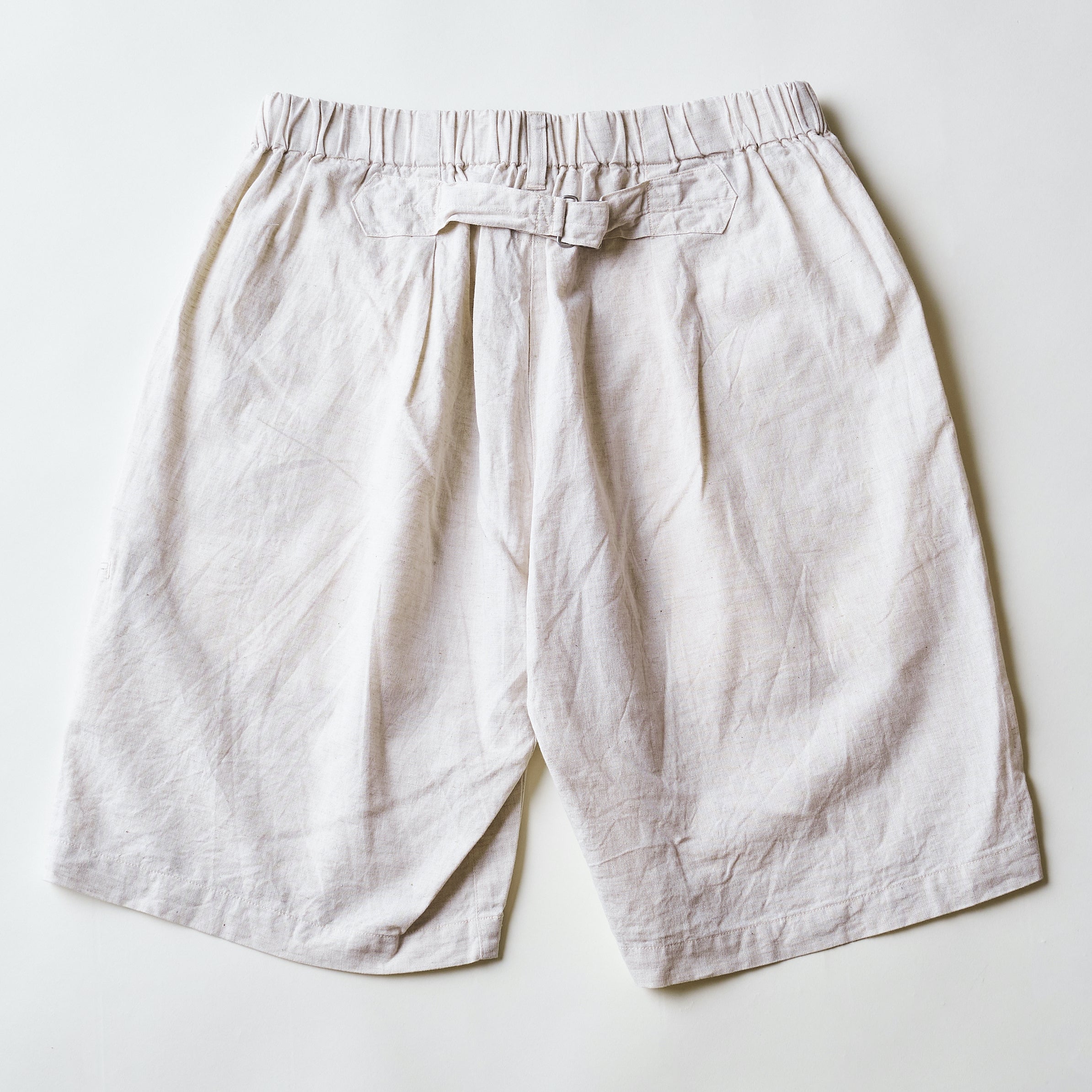 #3309S-CLN EZ Lax 2 Shorts : cotton / linen natural