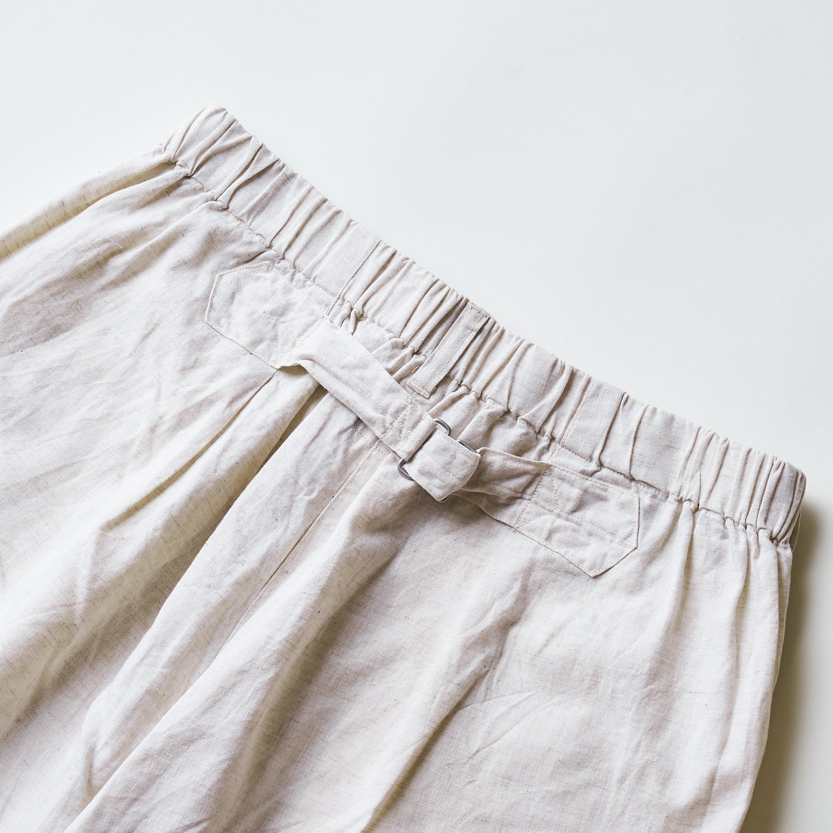#3309S-CLN EZ Lax 2 Shorts : cotton / linen natural