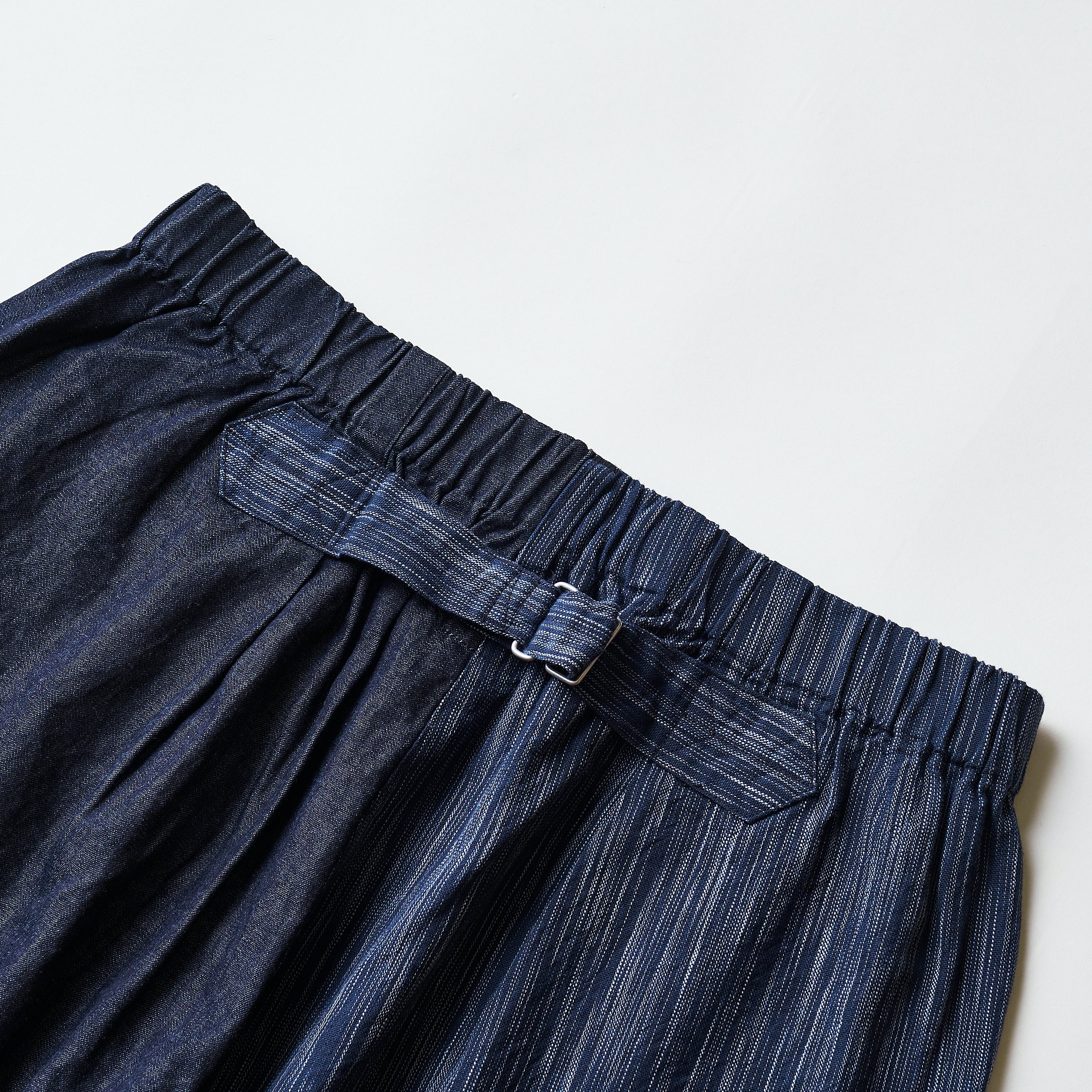 #3309S-XX EZ Lax 2 Shorts : denim x ikat combo indigo