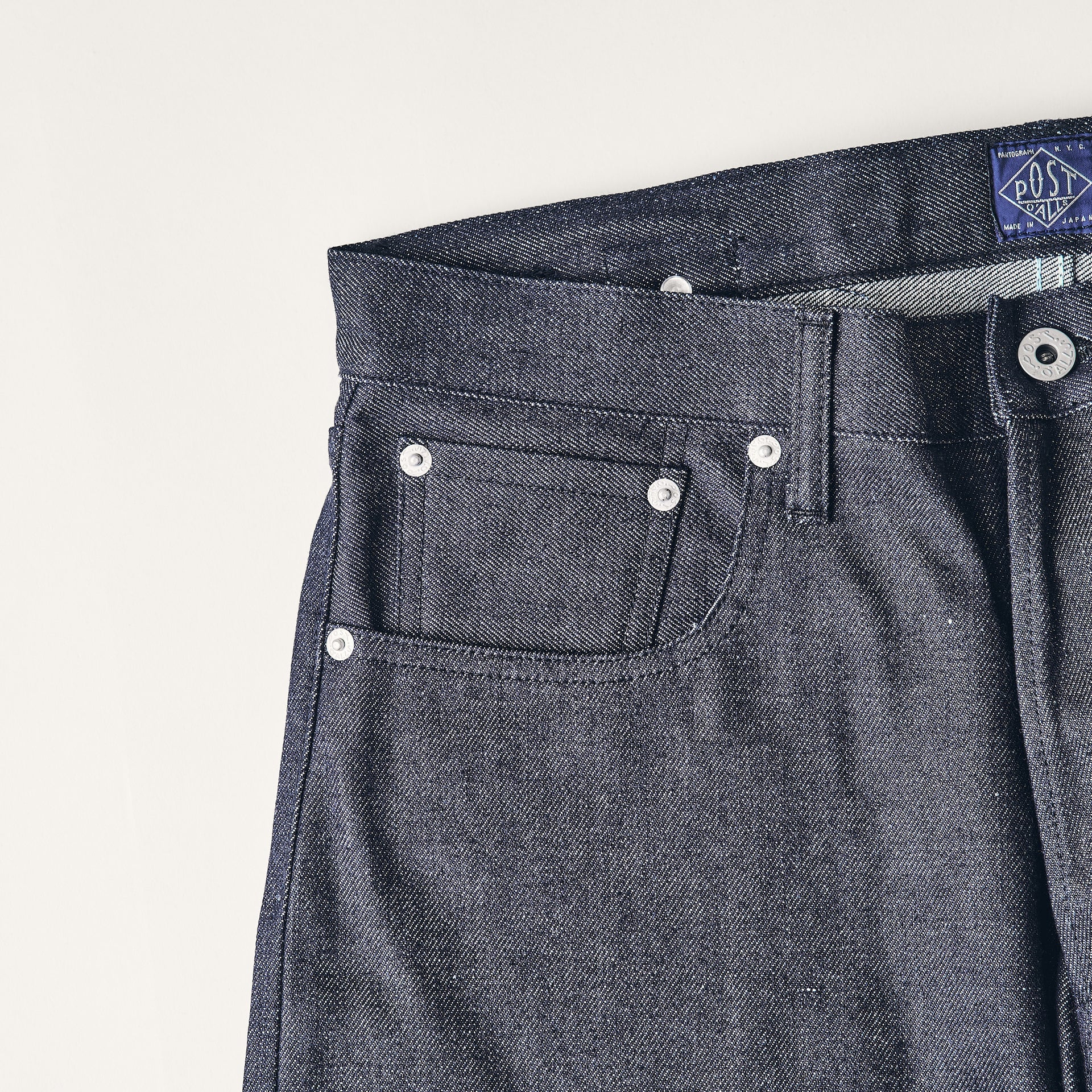 #3311-13D No.9 Five Pocket : 13 oz. Denim indigo