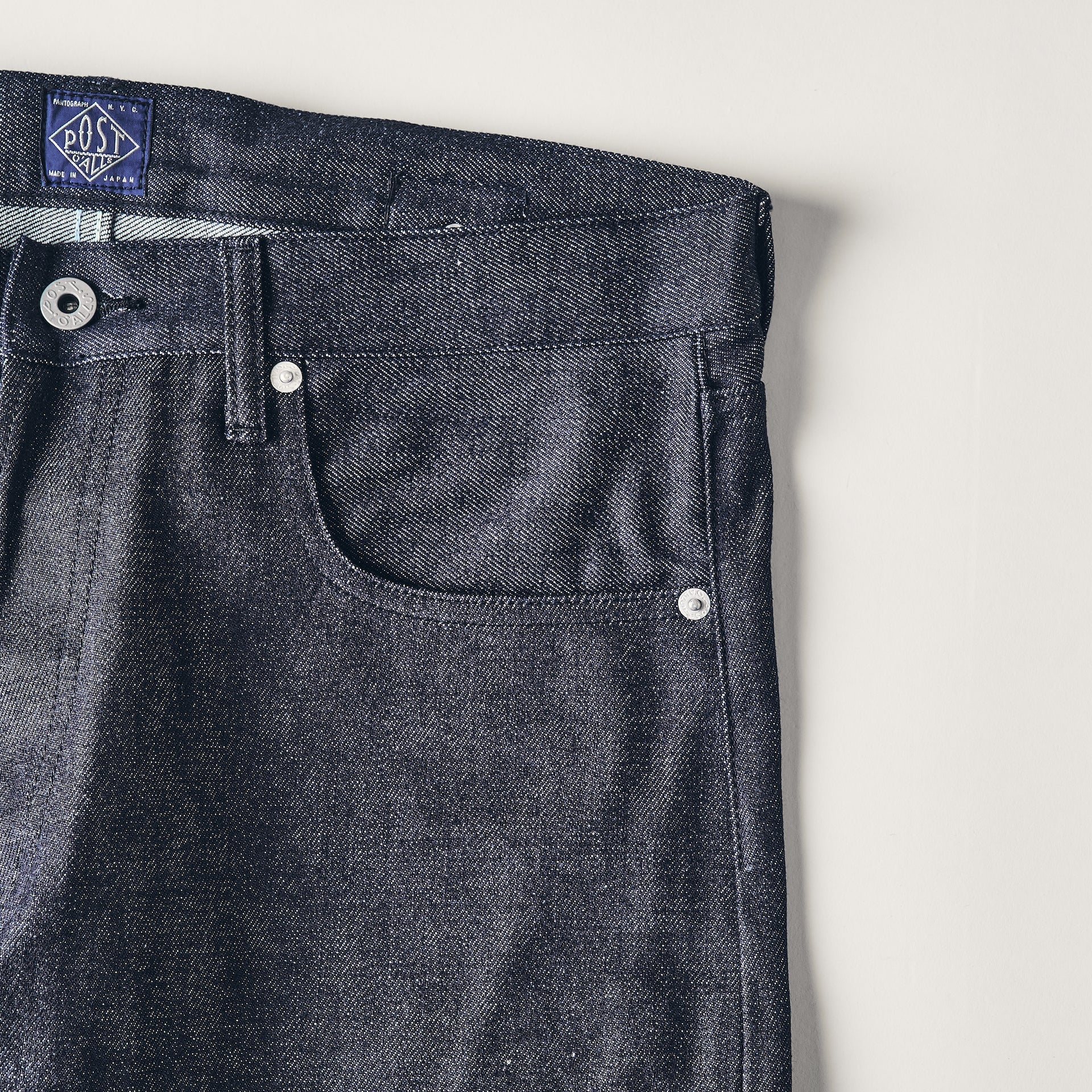 #3311-13D No.9 Five Pocket : 13 oz. Denim indigo