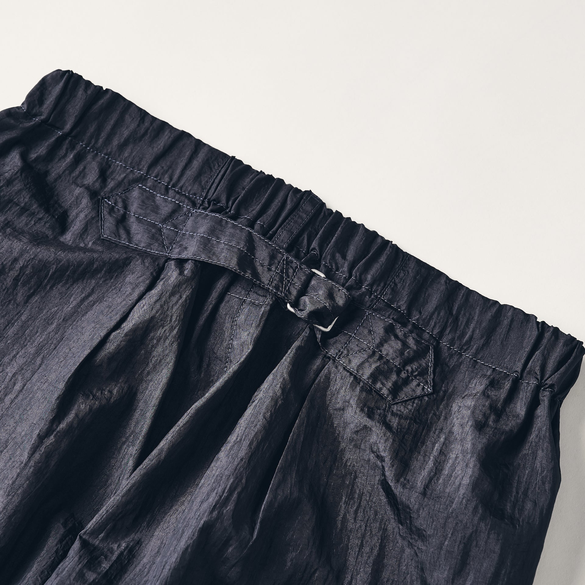 #3315-CTB E-Z Lax 4 : crinkle nylon taffeta black