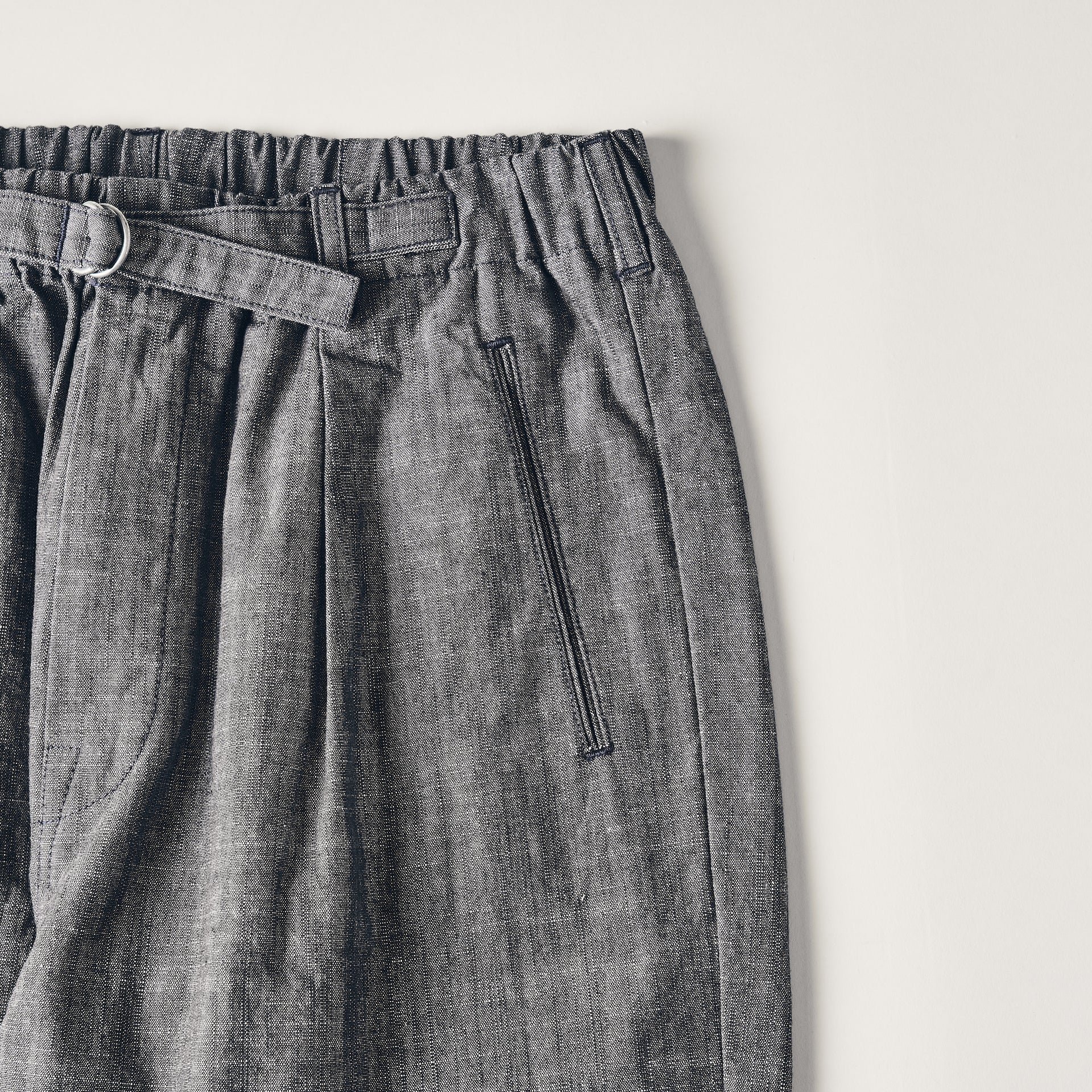 #3315-SD E-Z Lax 4 : slub dungaree grey