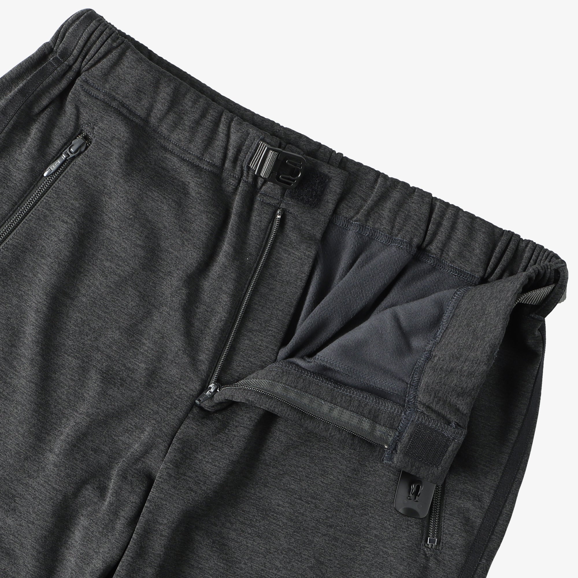 #3602 E-Z Top poly jersey : charcoal heather w/side line (Shop Special)