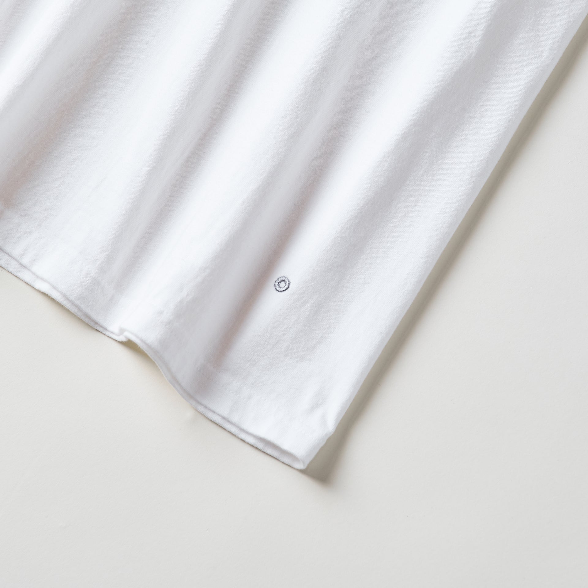 #3614-WHT Crew Pocket Tee : heavyweight jersey white