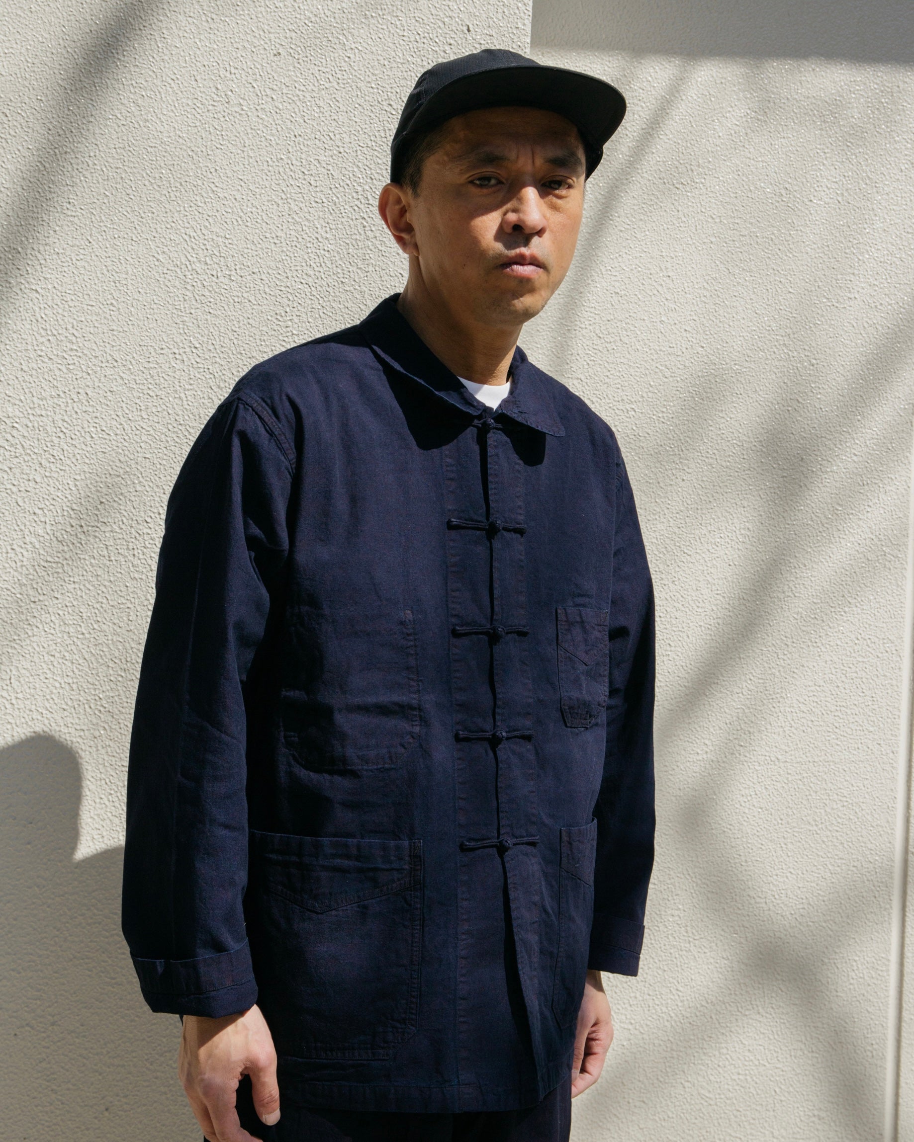 #3107C-IS POST Chinois : indigo sheeting indigo