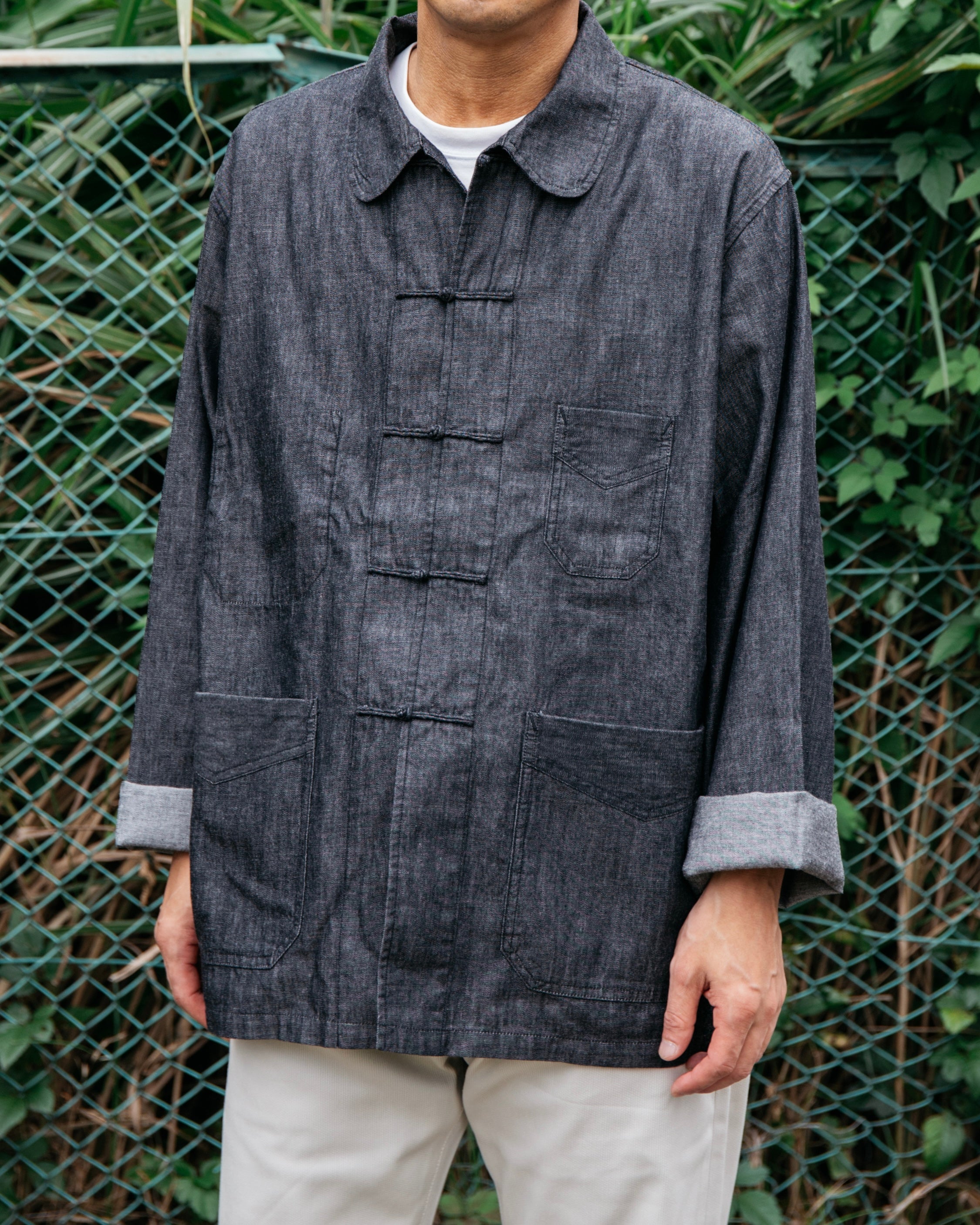 #3107-LDB POST Chinois : light denim black