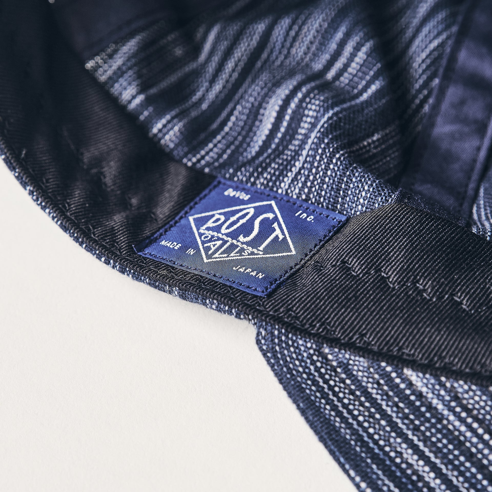 #3903-IKT POST Ball Cap : ikat indigo