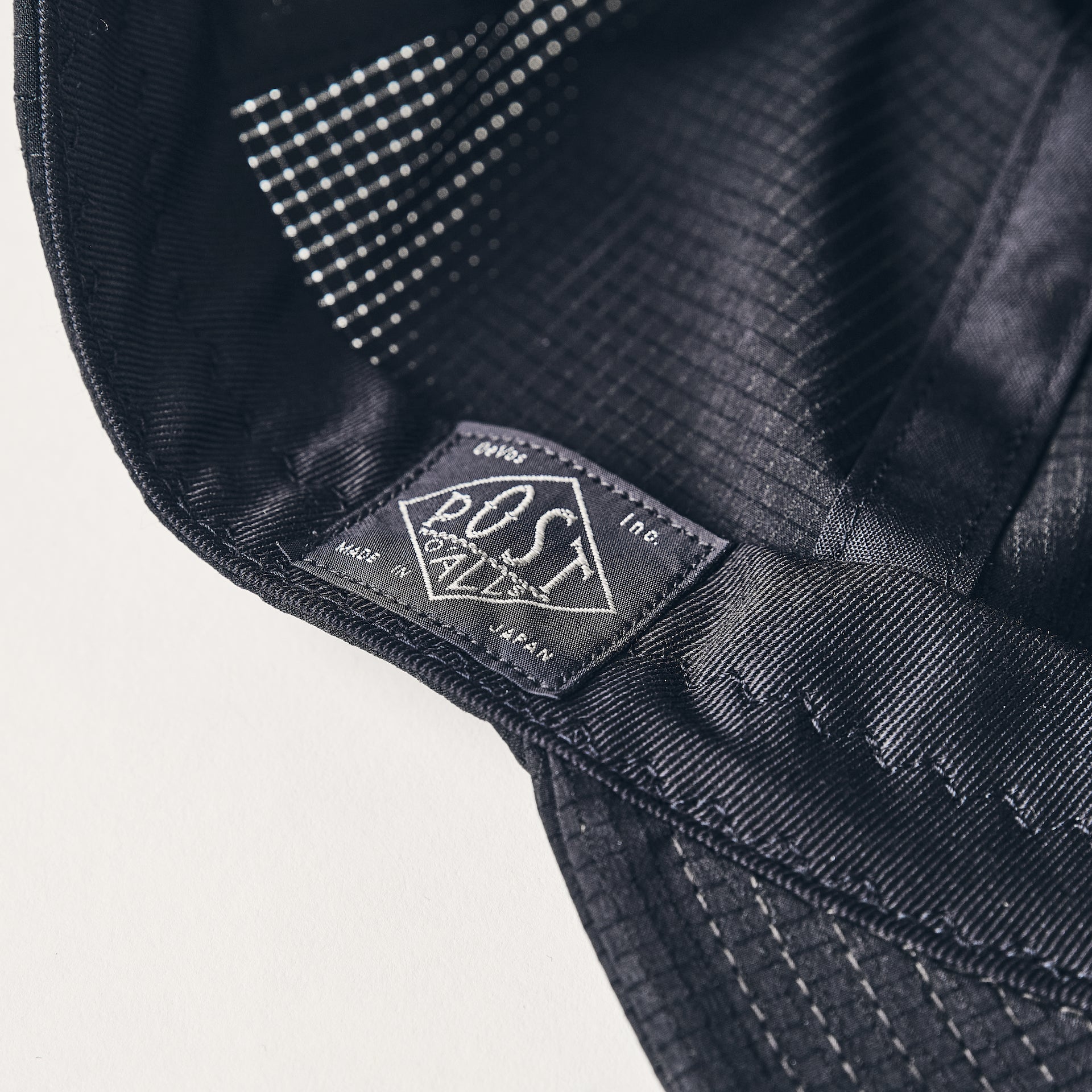 #3903-PMB POST Ball Cap : poly mesh black