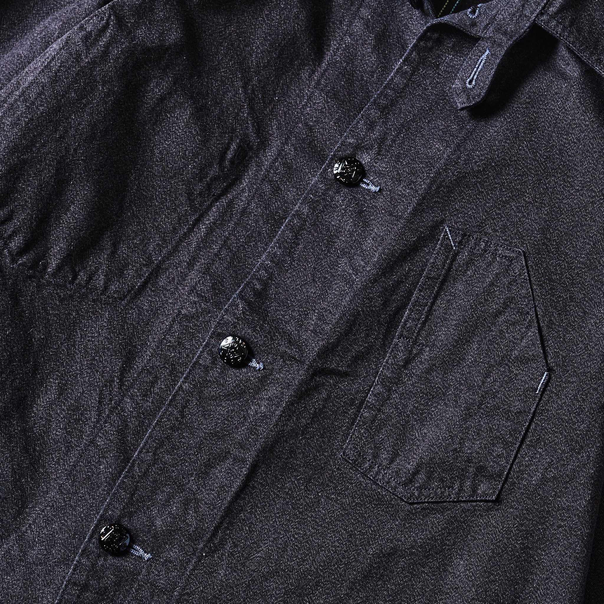 #1101-CCG No.1 Jacket : cotton covert grey