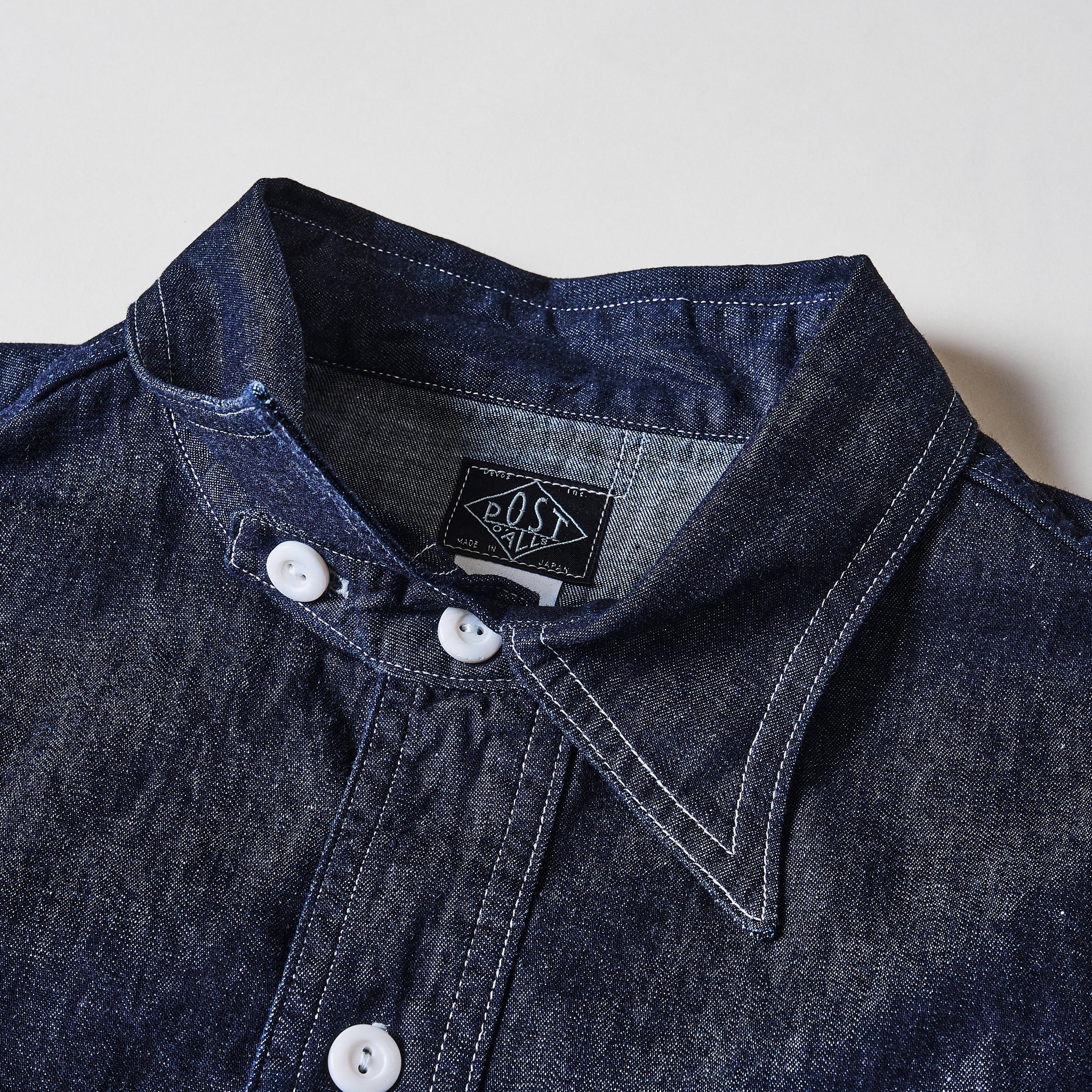 #1202-LDI No.2 Shirt : light denim indigo (23FW)