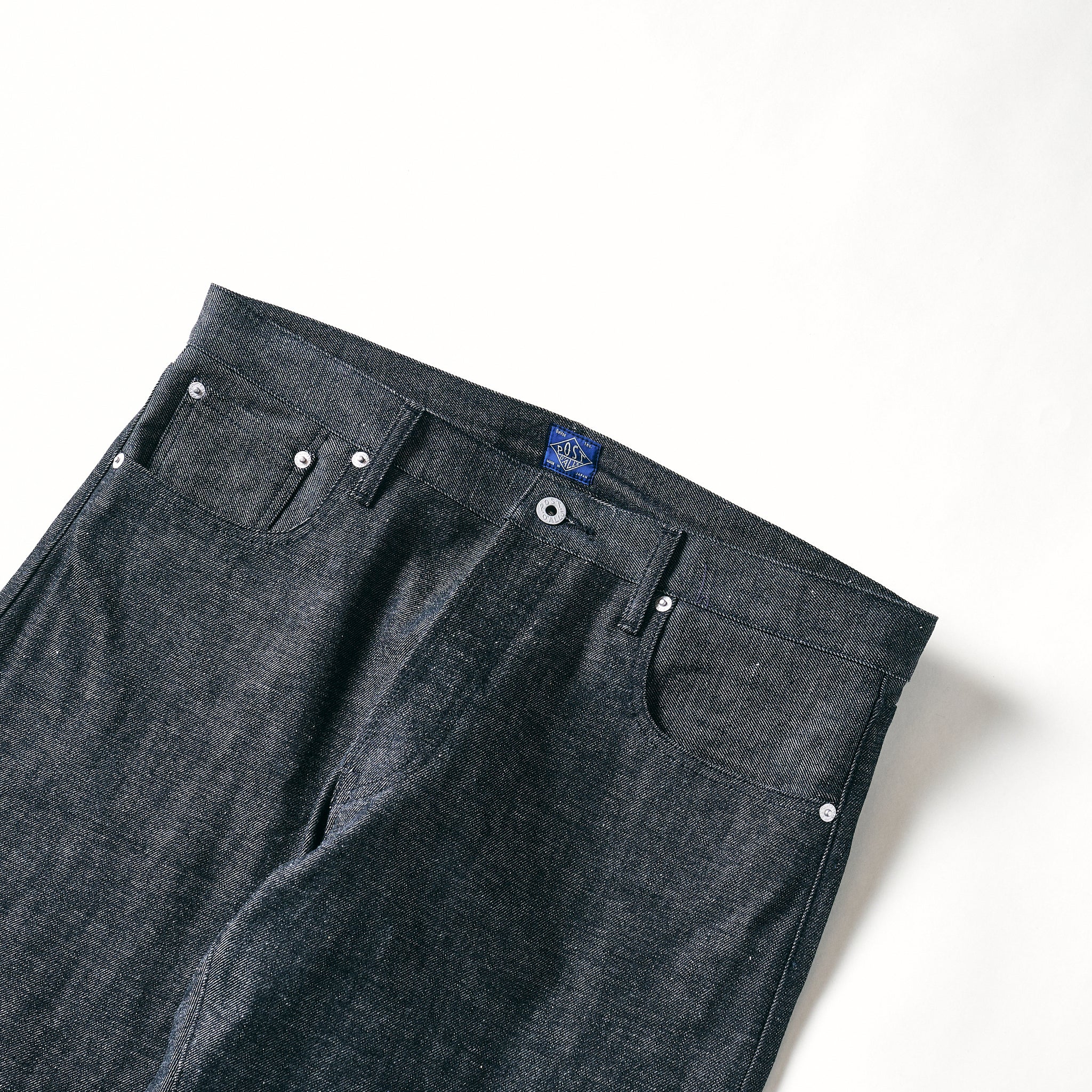#3306-13DB No.8 Five Pocket : 13oz. denim black