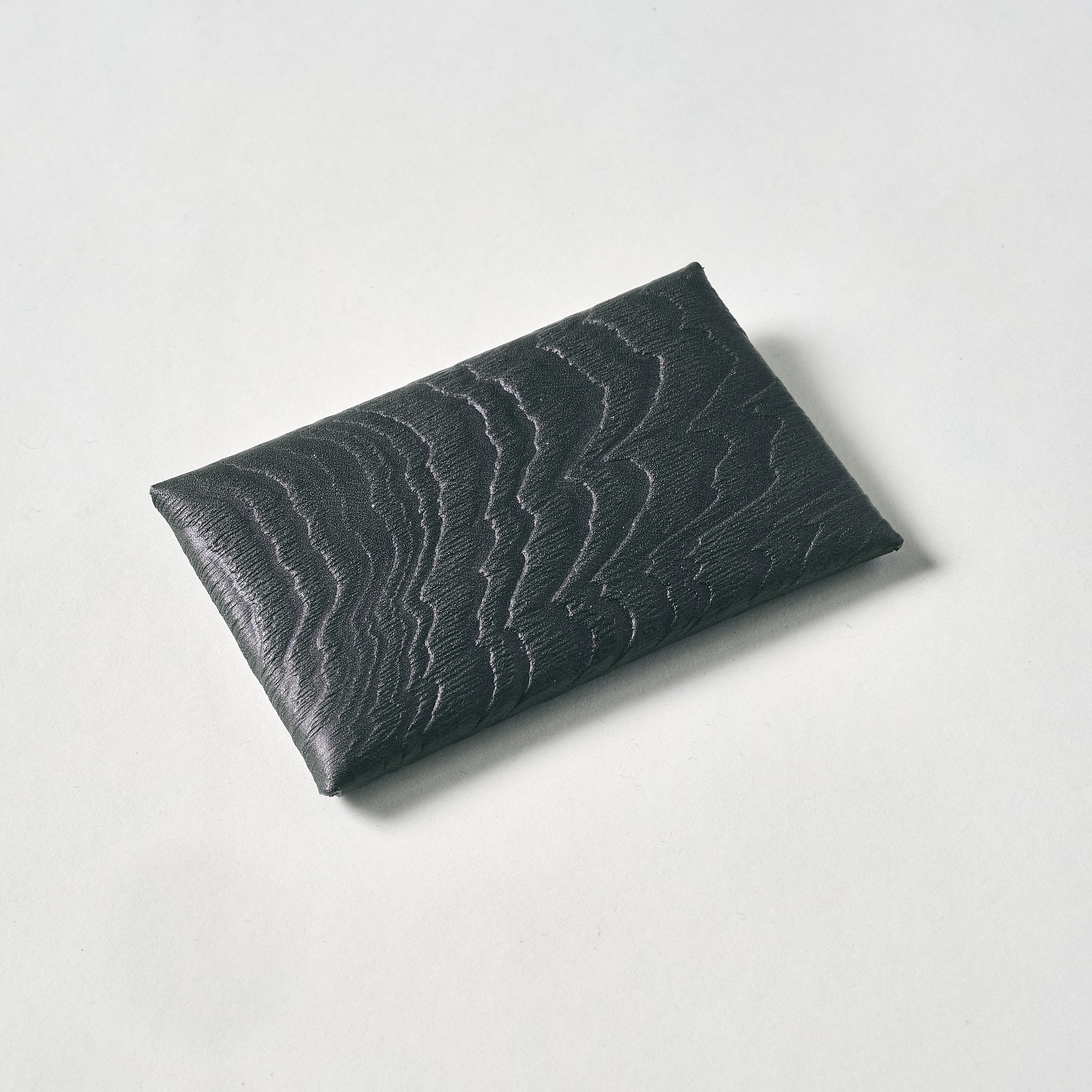 #4302-PT Plywood Leather Card Case : plywood leather taupe