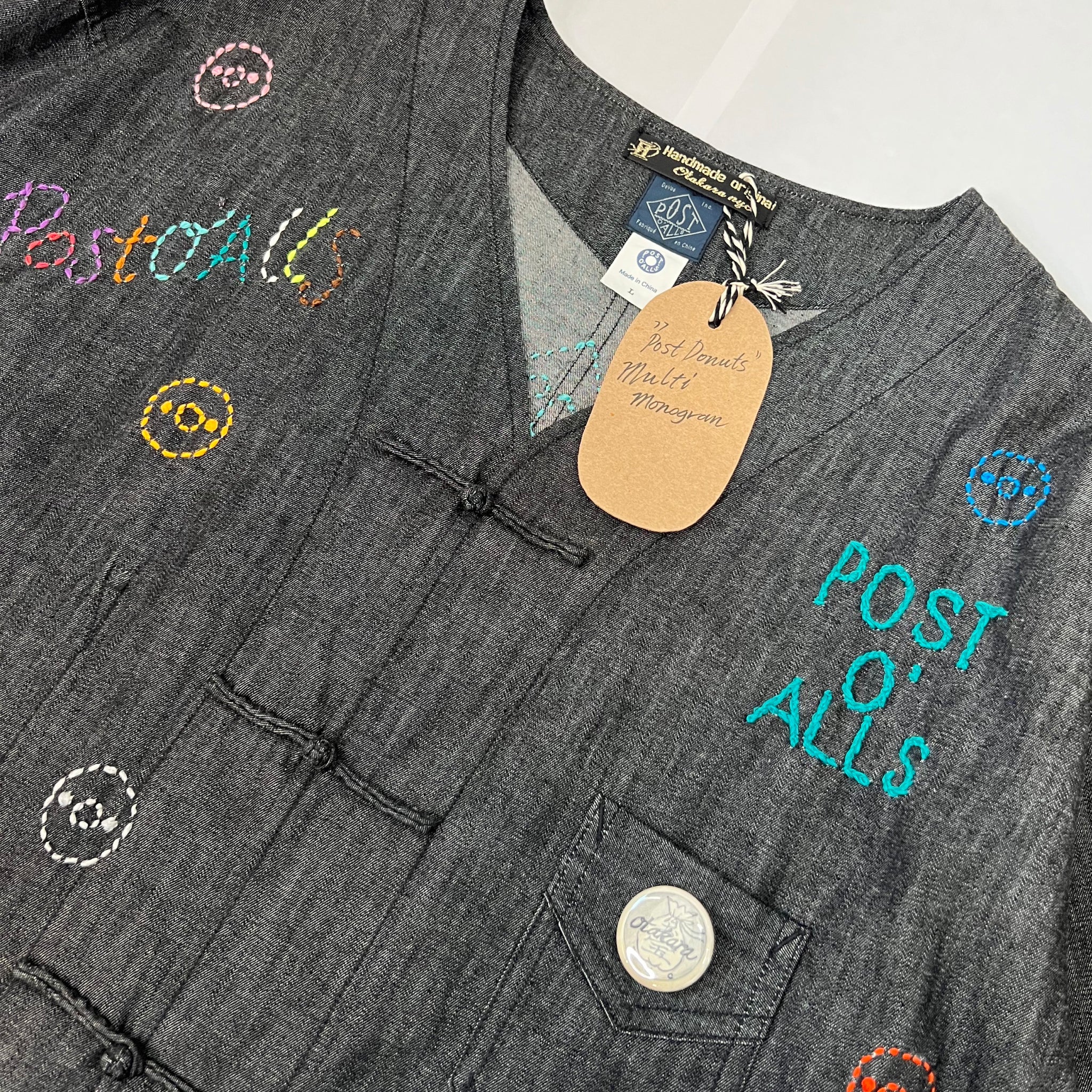 OTAKARA NYC X Post O’Alls #10 : "Post Donuts" multi monogram