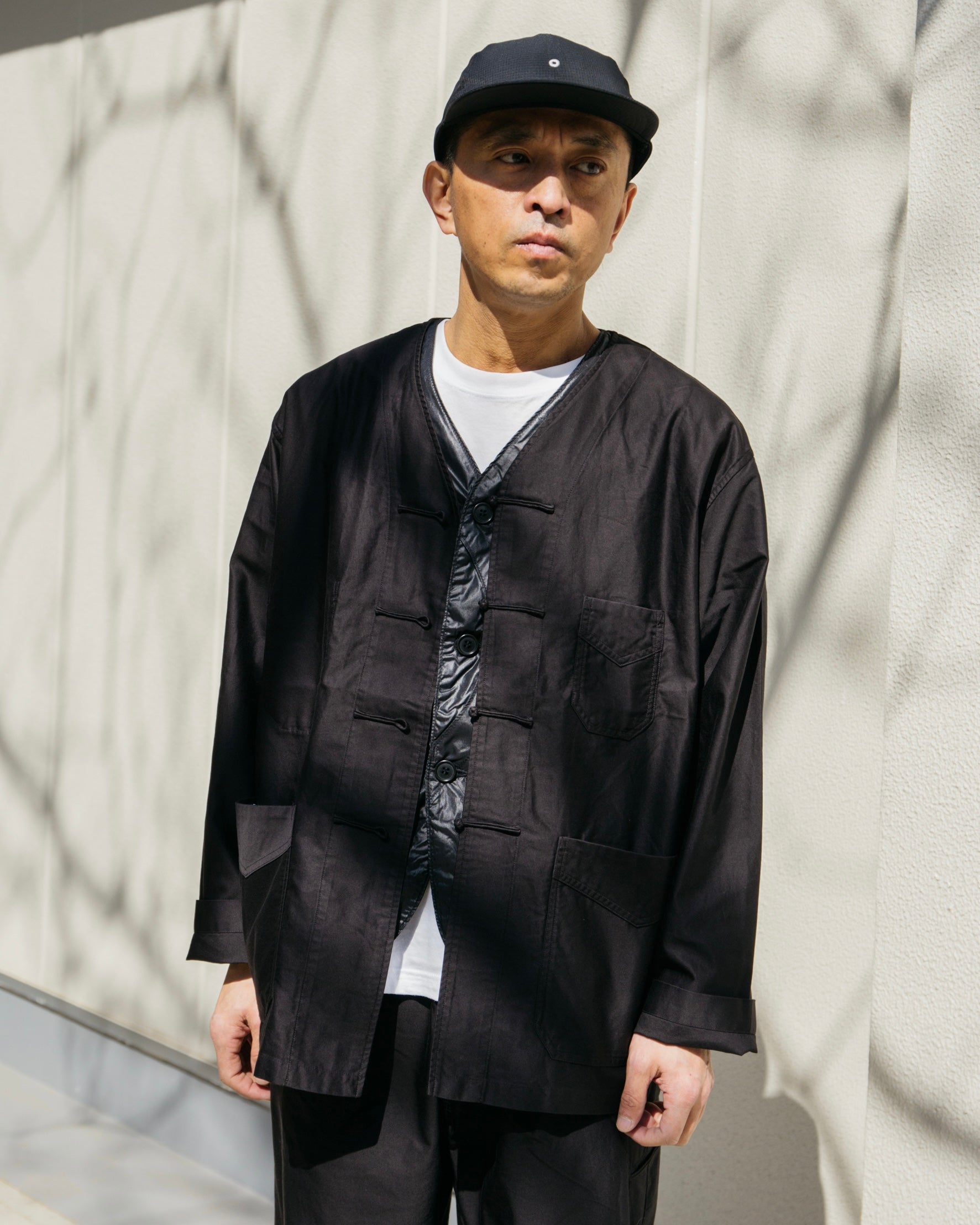 #3109C-LM POST Chinois DV : light moleskin black