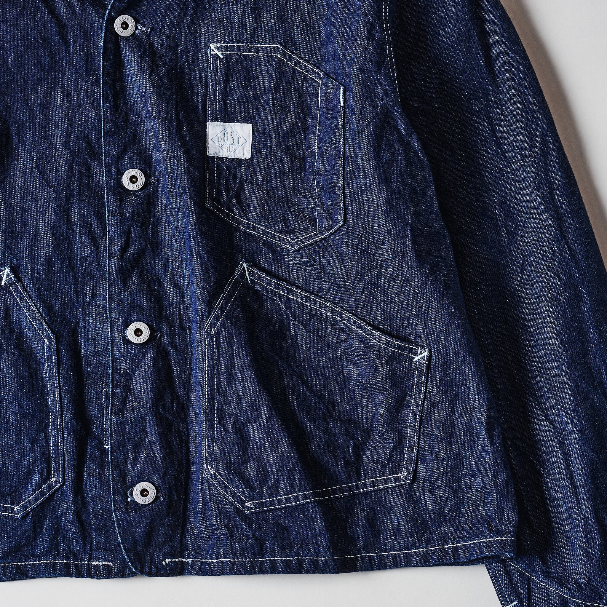 #1104-10DI Stoker's Jacket : 10oz. indigo denim