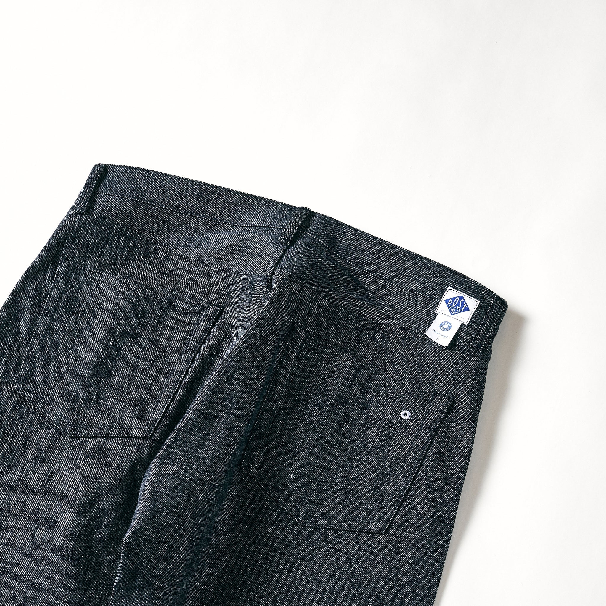 #3306-13DB No.8 Five Pocket : 13oz. denim black