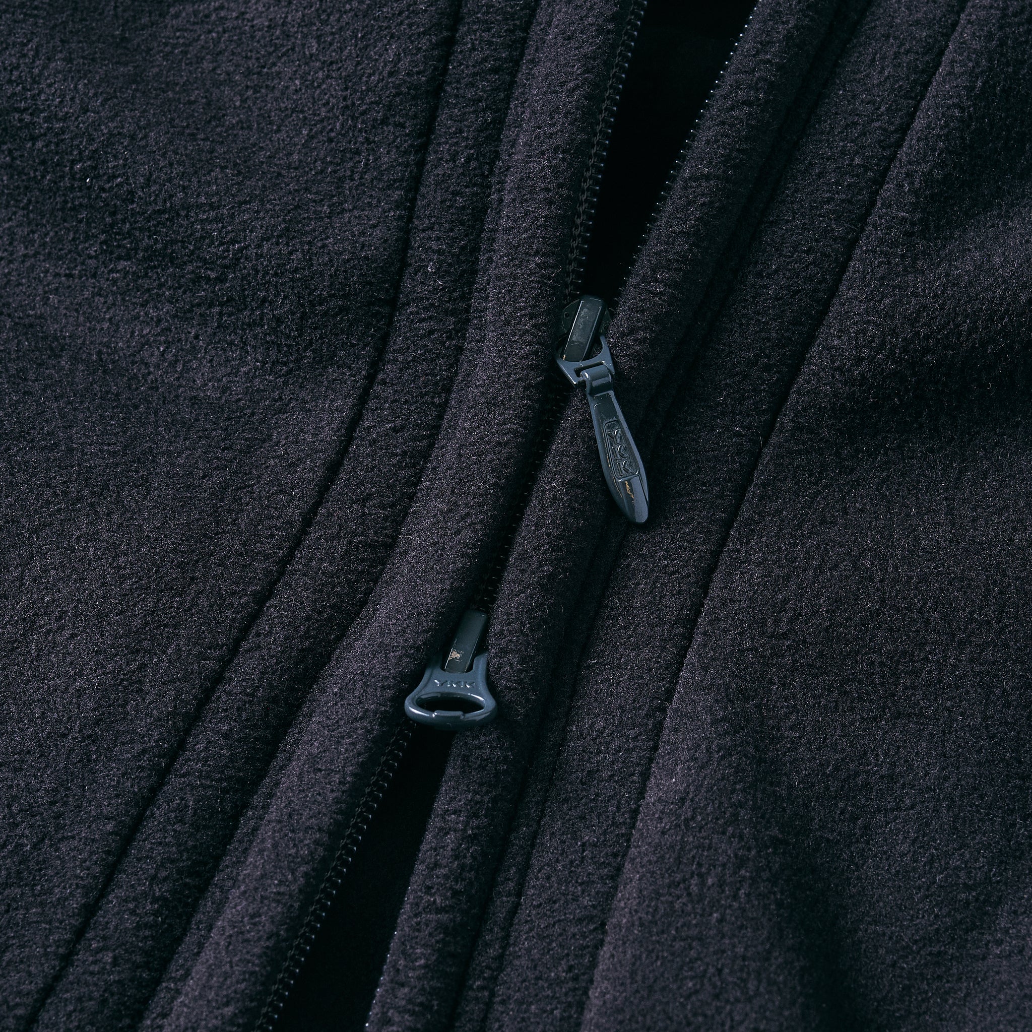 #3609-PTB E-Z Zip Cardigan : Polar Tech black