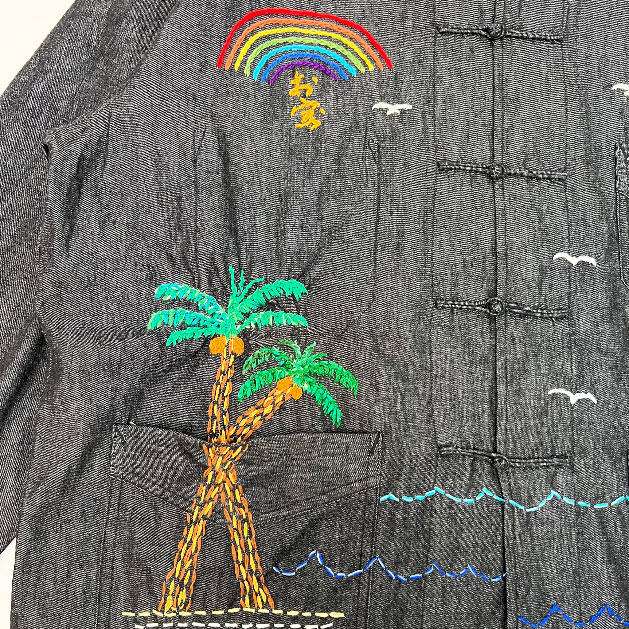 OTAKARA NYC X Post O’Alls #04 : "Plam Tree"Rainbow Wave Special