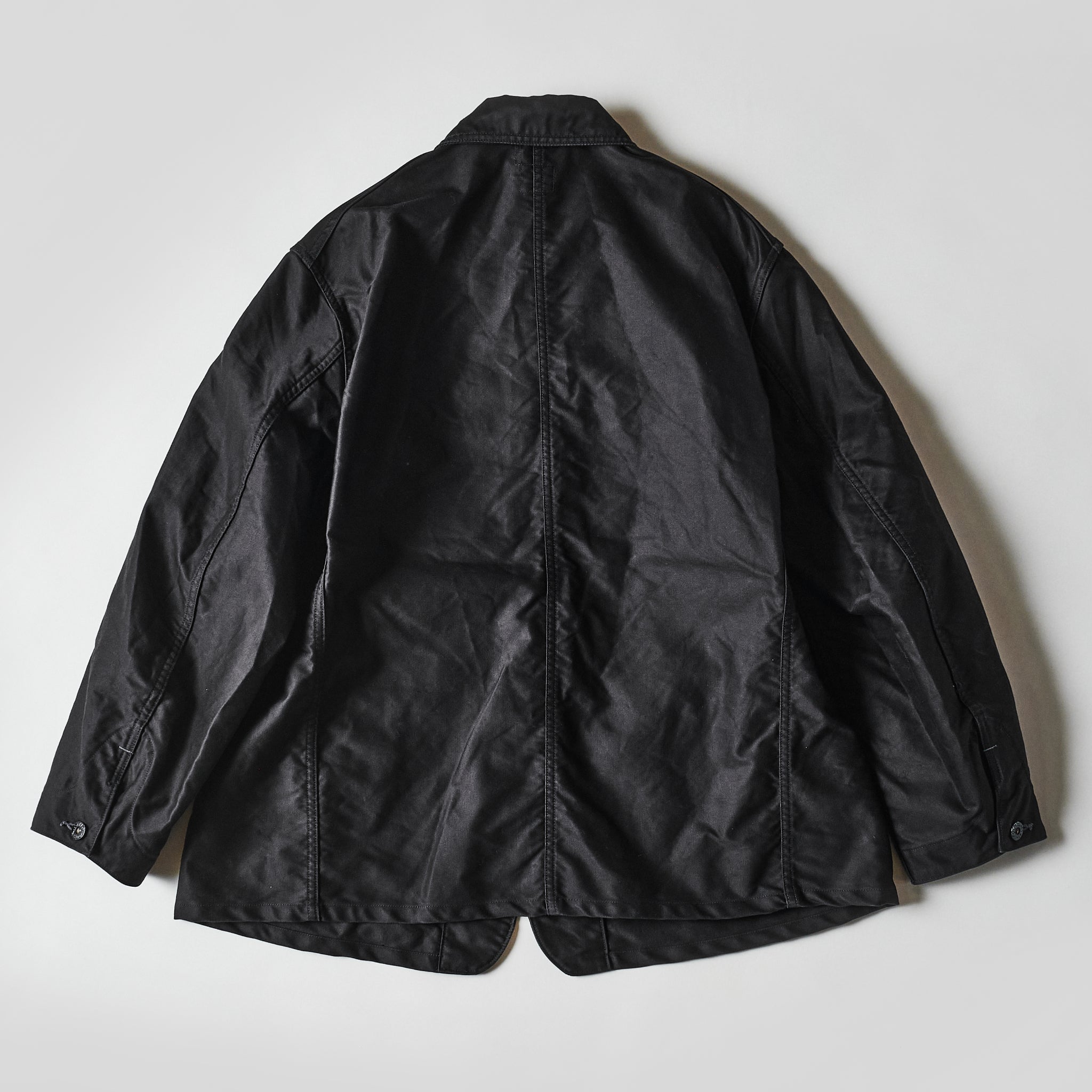 #1101-MB No.1 Jacket : vintage moleskin black