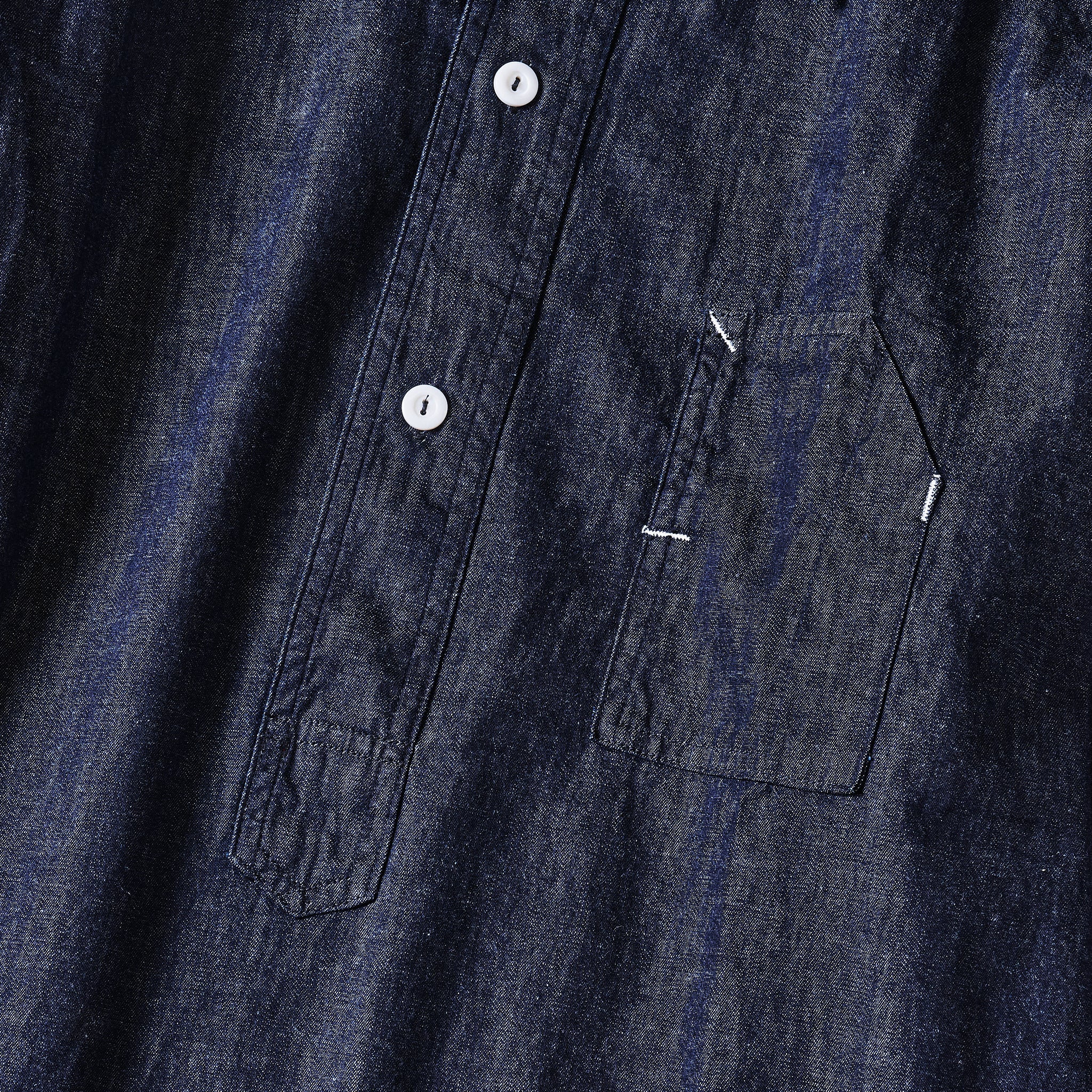 #1201-LDI No.1 Shirt : light denim indigo (23FW)
