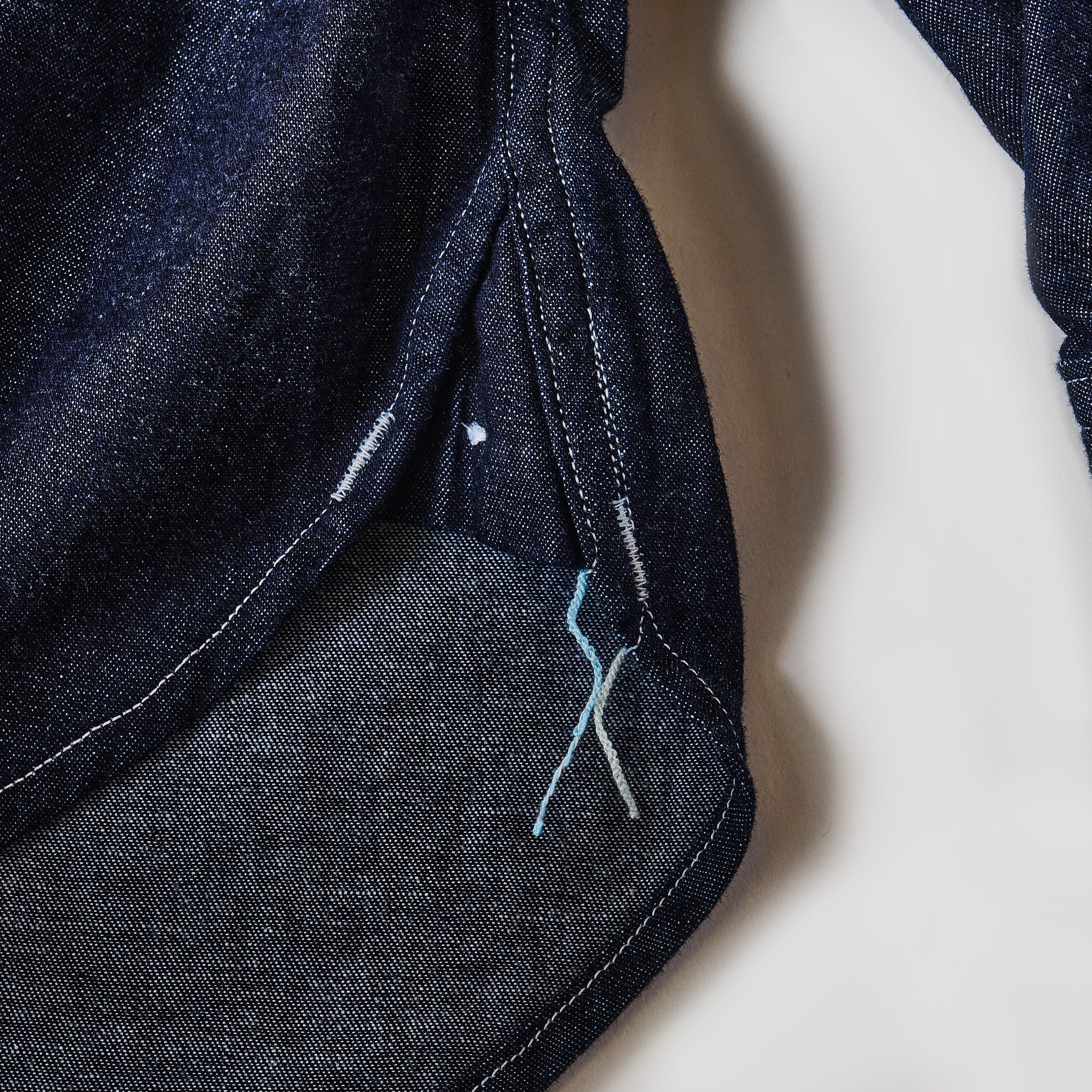 #1202-LDI No.2 Shirt : light denim indigo (23FW)