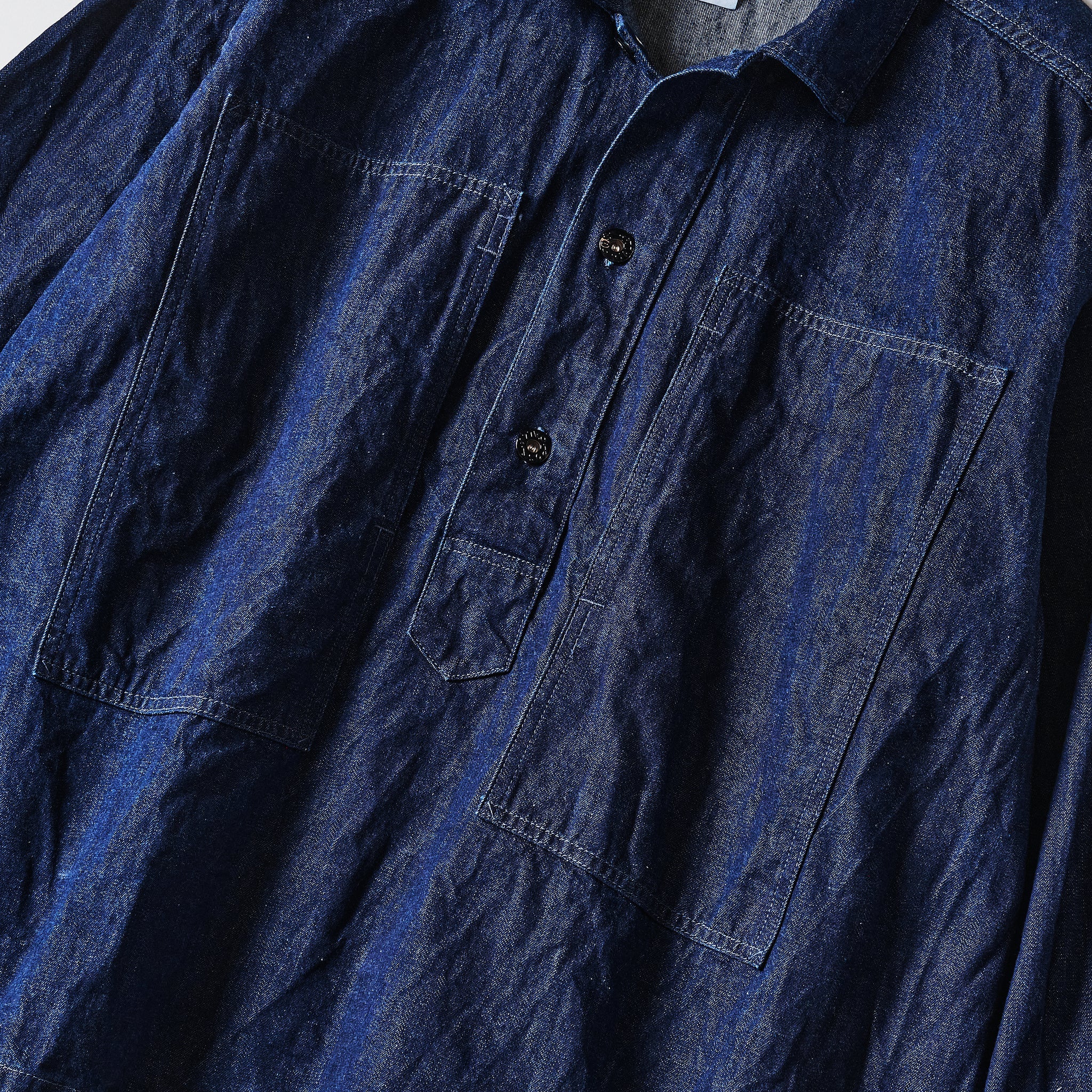 #1204-10DI Army Shirt : 10oz. denim indigo (23FW)